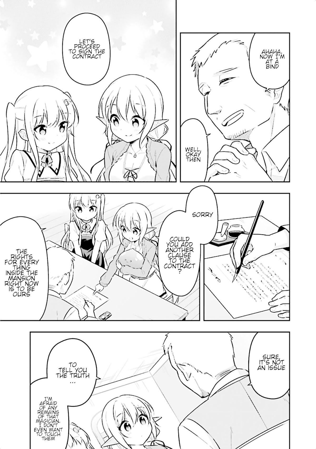 Slime Reincarnation. The Great Sage is Hugged by His Adopted Elf Daughter chapter 11 page 12