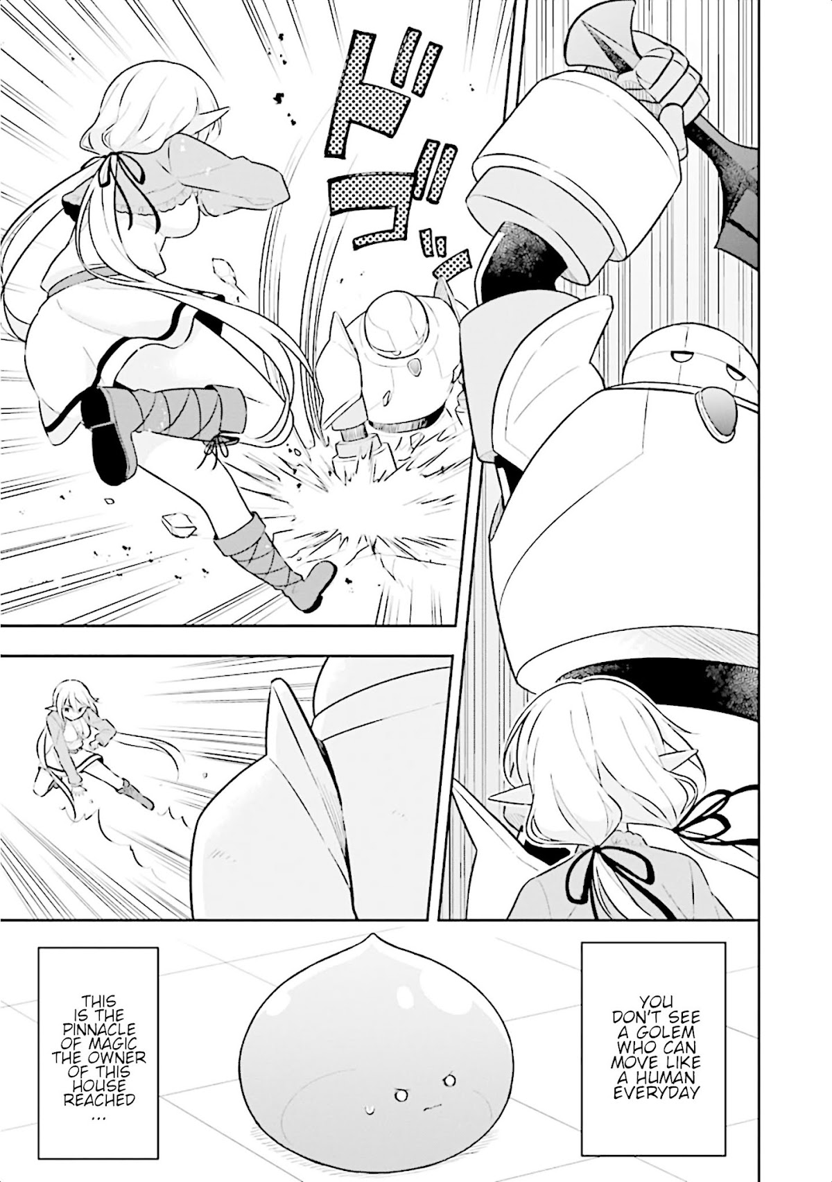 Slime Reincarnation. The Great Sage is Hugged by His Adopted Elf Daughter chapter 11 page 22