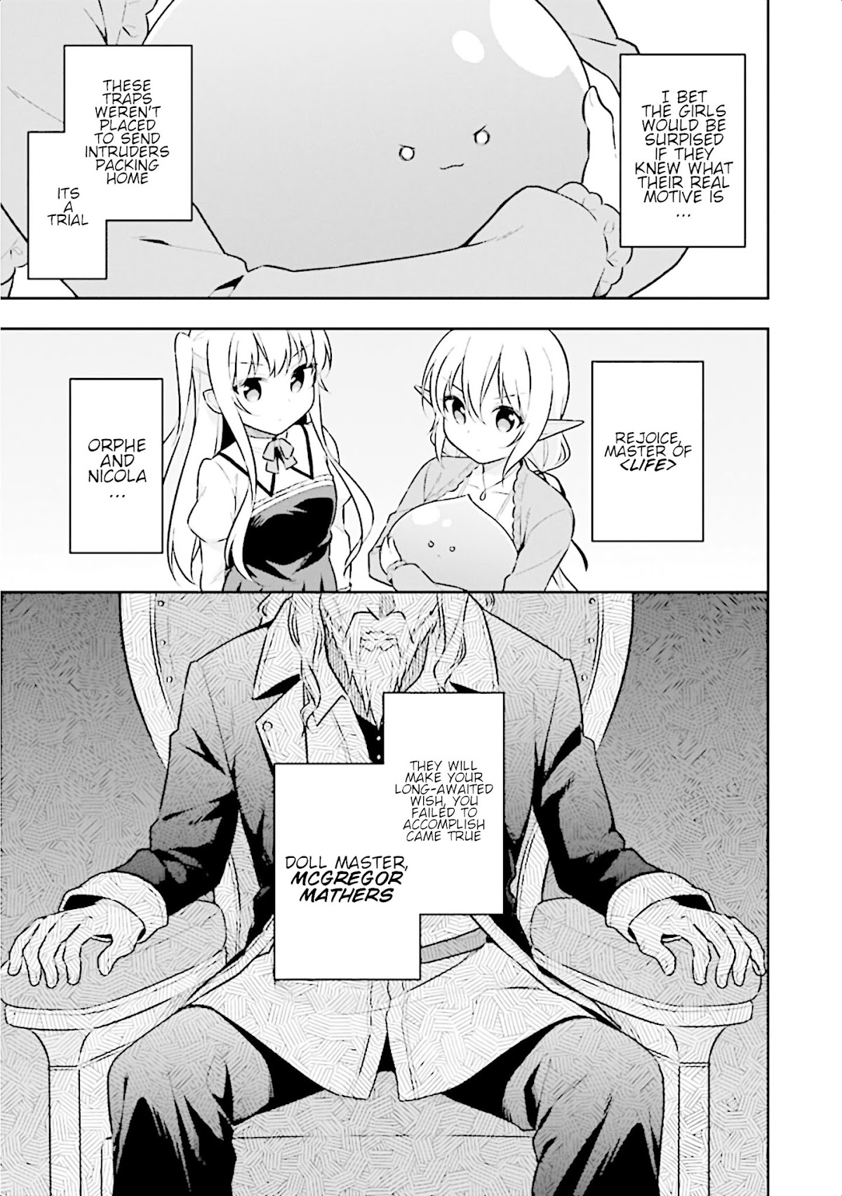 Slime Reincarnation. The Great Sage is Hugged by His Adopted Elf Daughter chapter 11 page 28