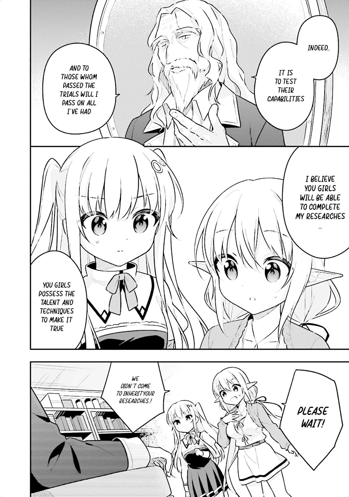 Slime Reincarnation. The Great Sage is Hugged by His Adopted Elf Daughter chapter 12 page 10