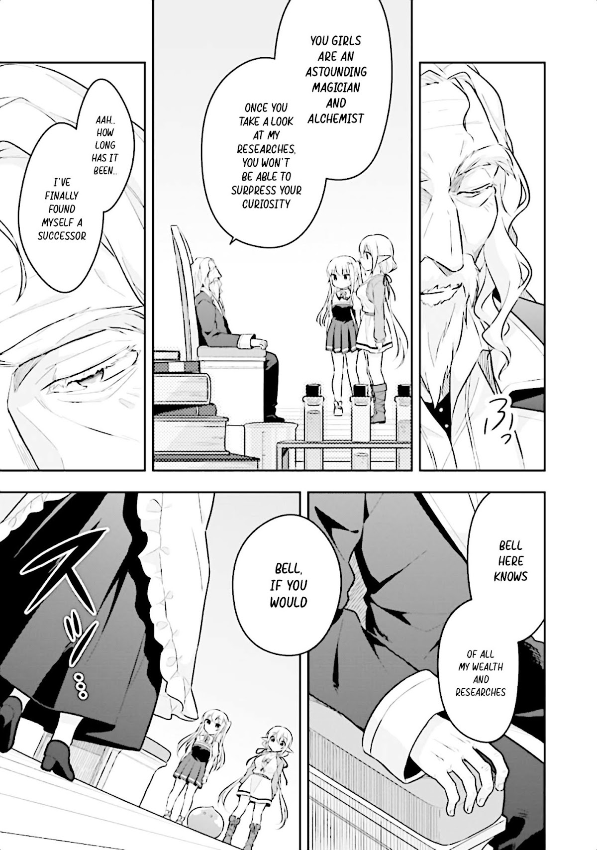 Slime Reincarnation. The Great Sage is Hugged by His Adopted Elf Daughter chapter 12 page 11