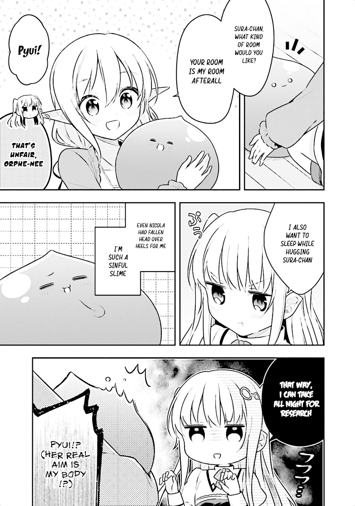 Slime Reincarnation. The Great Sage is Hugged by His Adopted Elf Daughter chapter 12 page 15