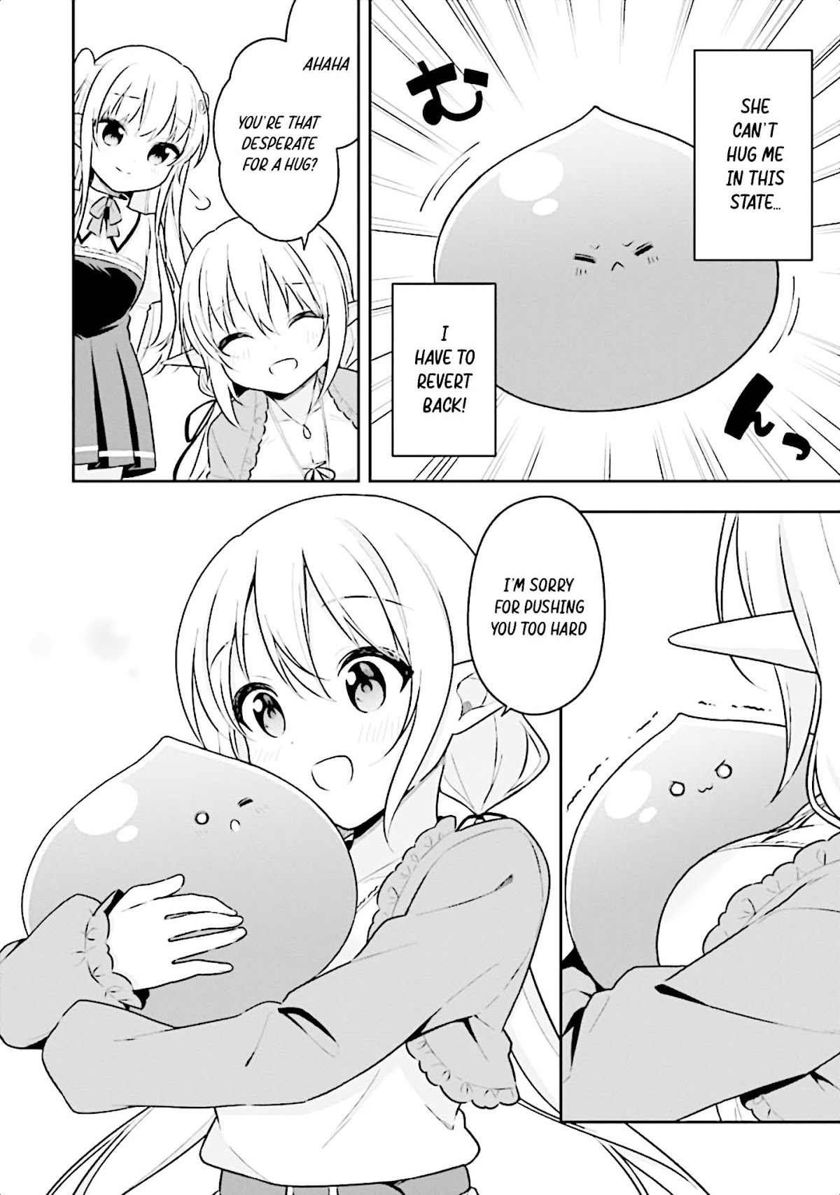 Slime Reincarnation. The Great Sage is Hugged by His Adopted Elf Daughter chapter 12 page 22