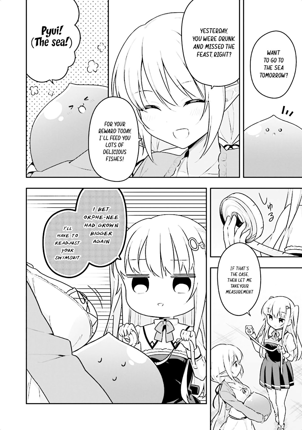 Slime Reincarnation. The Great Sage is Hugged by His Adopted Elf Daughter chapter 12 page 24