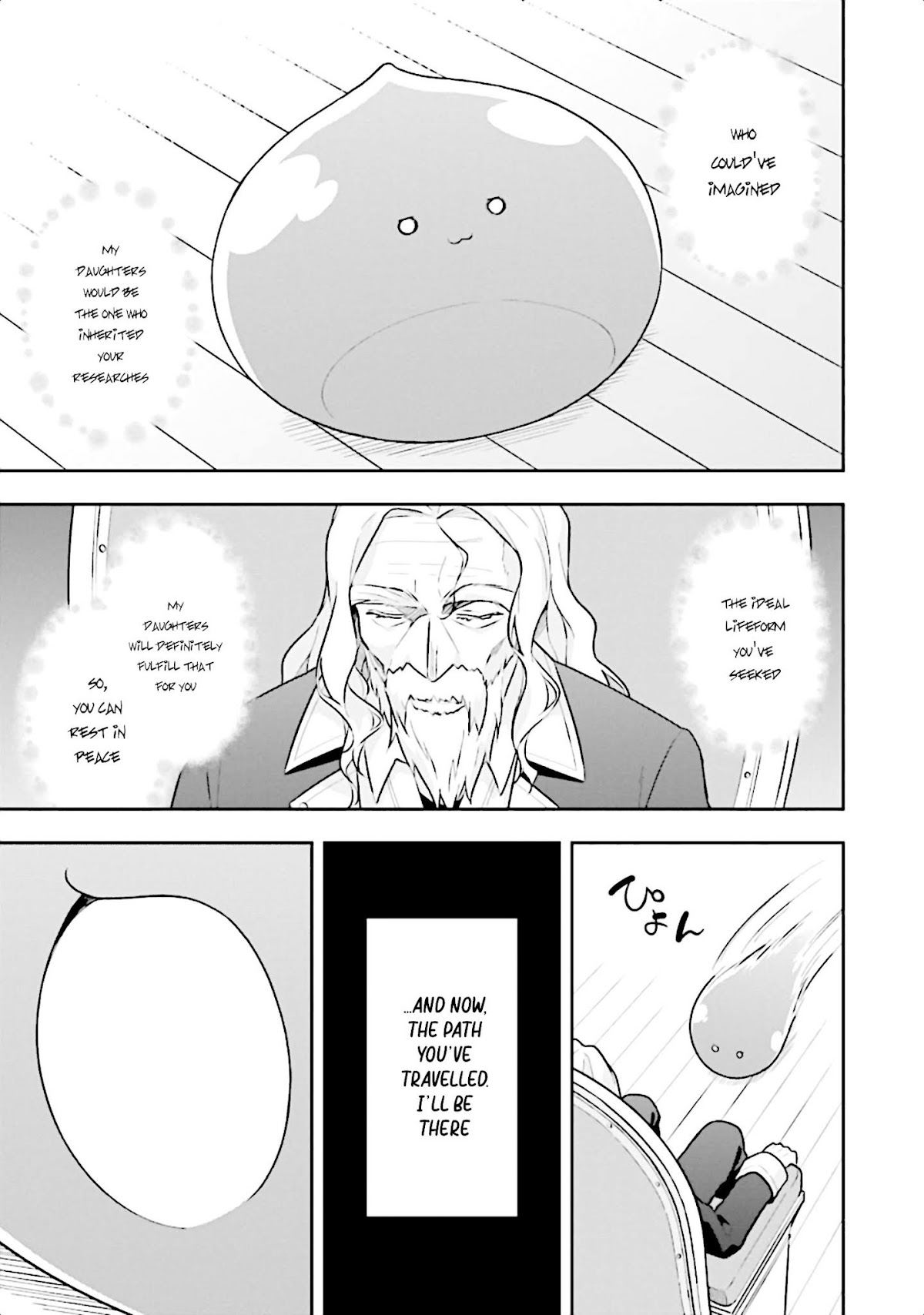 Slime Reincarnation. The Great Sage is Hugged by His Adopted Elf Daughter chapter 12 page 27