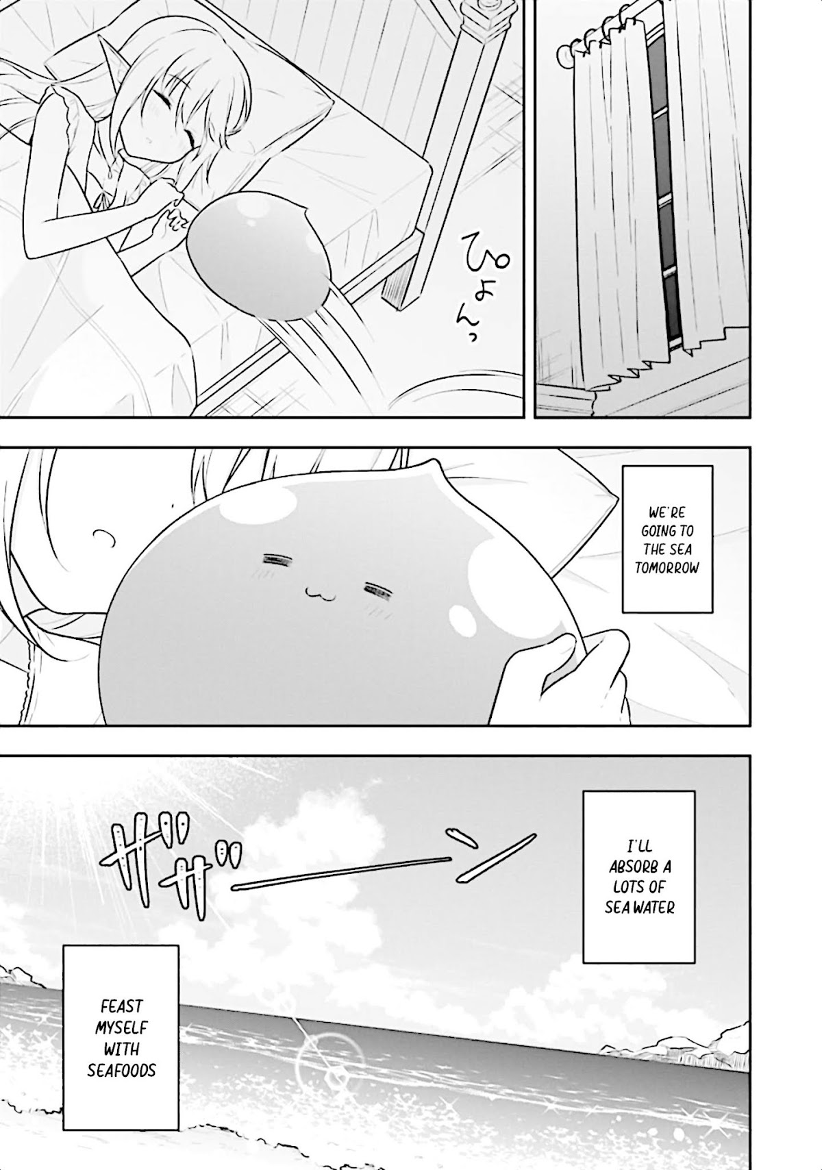 Slime Reincarnation. The Great Sage is Hugged by His Adopted Elf Daughter chapter 12 page 31