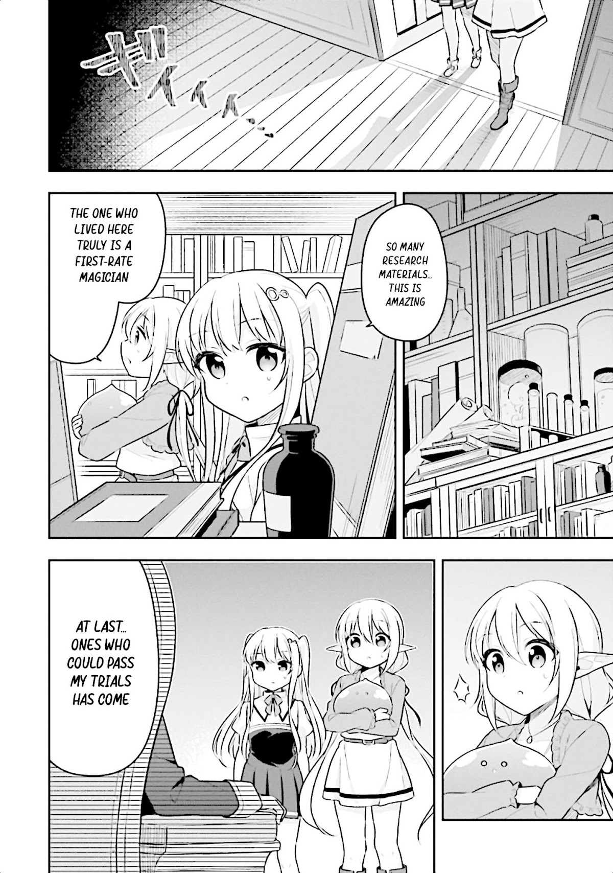 Slime Reincarnation. The Great Sage is Hugged by His Adopted Elf Daughter chapter 12 page 6