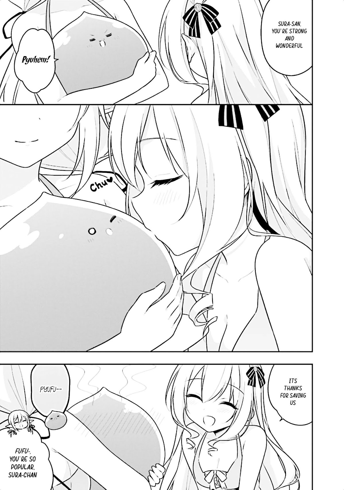 Slime Reincarnation. The Great Sage is Hugged by His Adopted Elf Daughter chapter 13 page 11