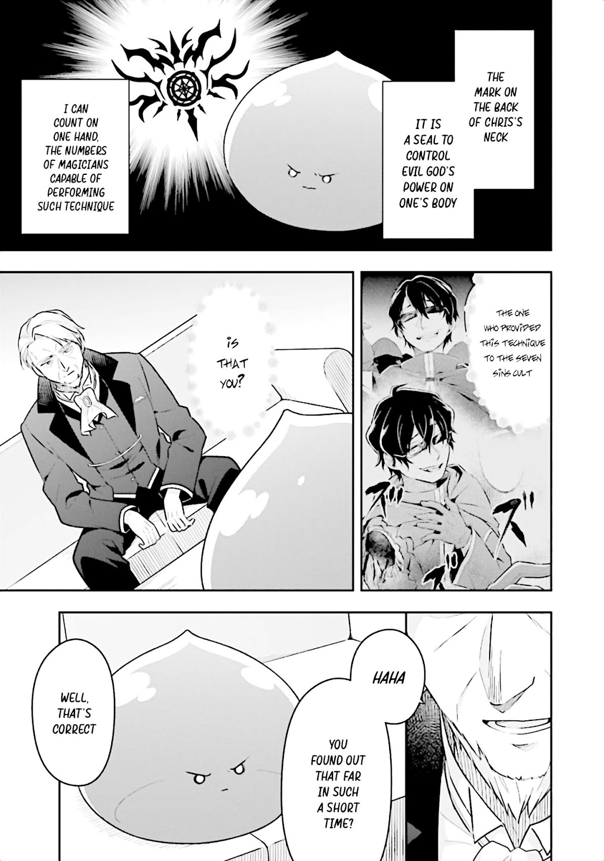 Slime Reincarnation. The Great Sage is Hugged by His Adopted Elf Daughter chapter 13 page 19