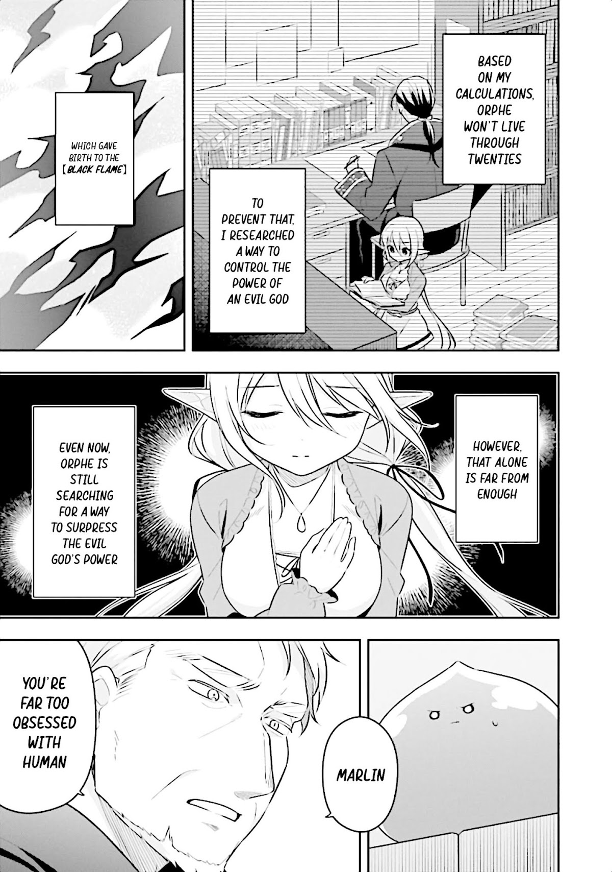 Slime Reincarnation. The Great Sage is Hugged by His Adopted Elf Daughter chapter 13 page 25