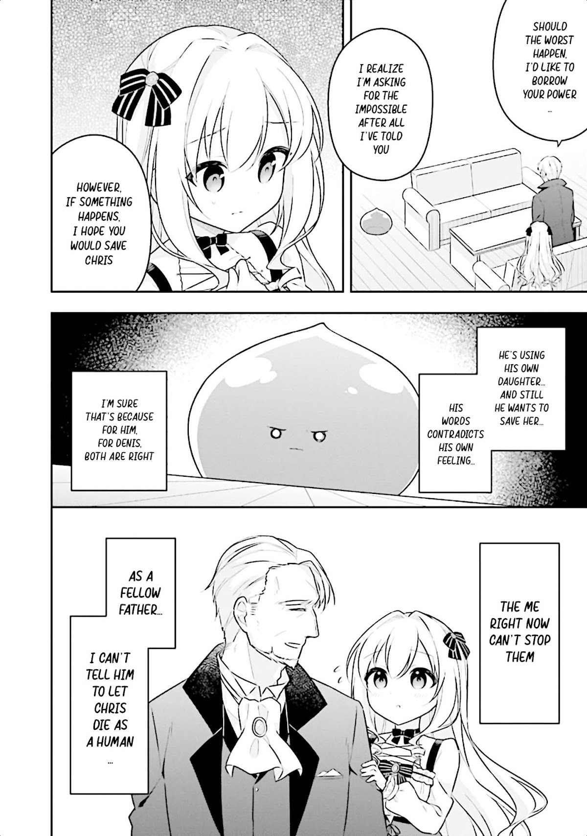 Slime Reincarnation. The Great Sage is Hugged by His Adopted Elf Daughter chapter 13 page 32