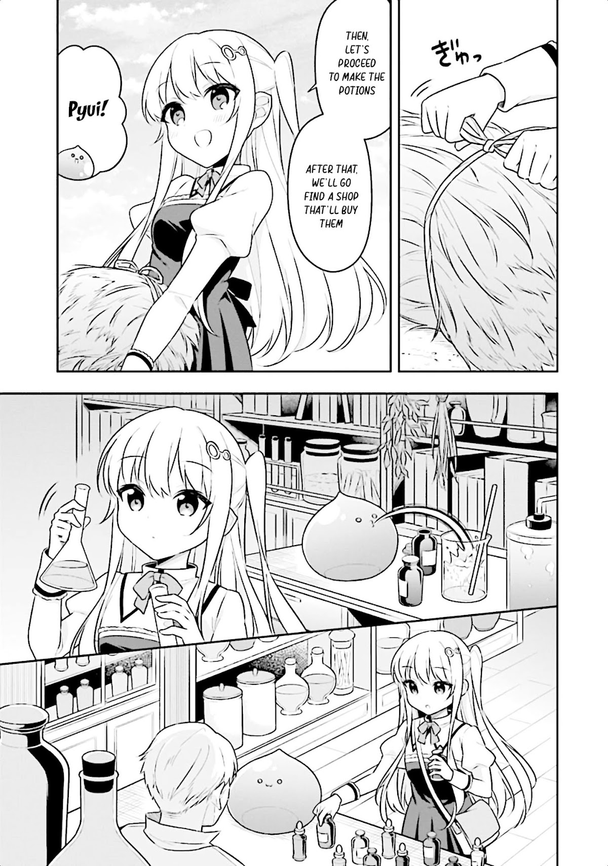 Slime Reincarnation. The Great Sage is Hugged by His Adopted Elf Daughter chapter 14 page 10