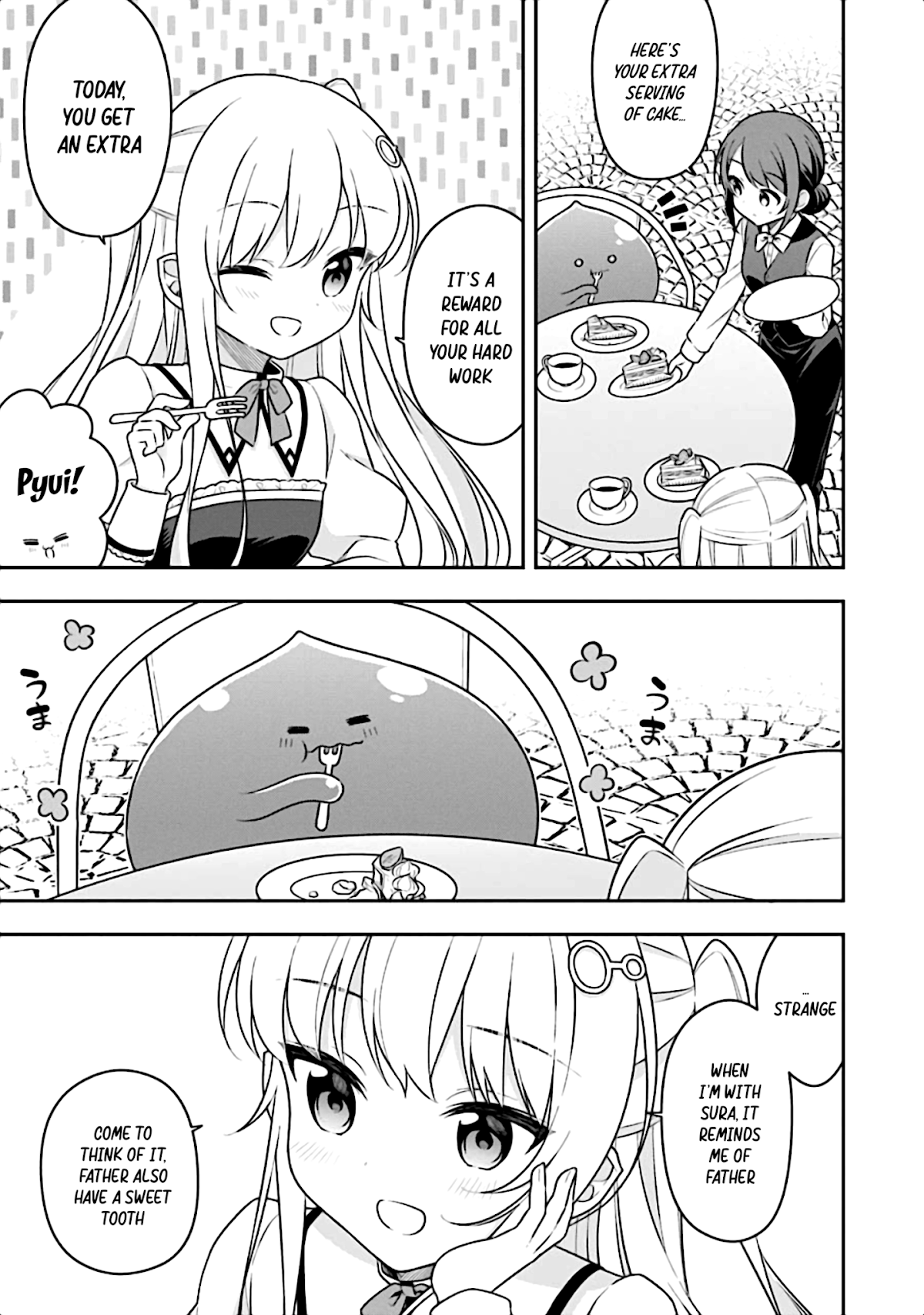 Slime Reincarnation. The Great Sage is Hugged by His Adopted Elf Daughter chapter 14 page 12