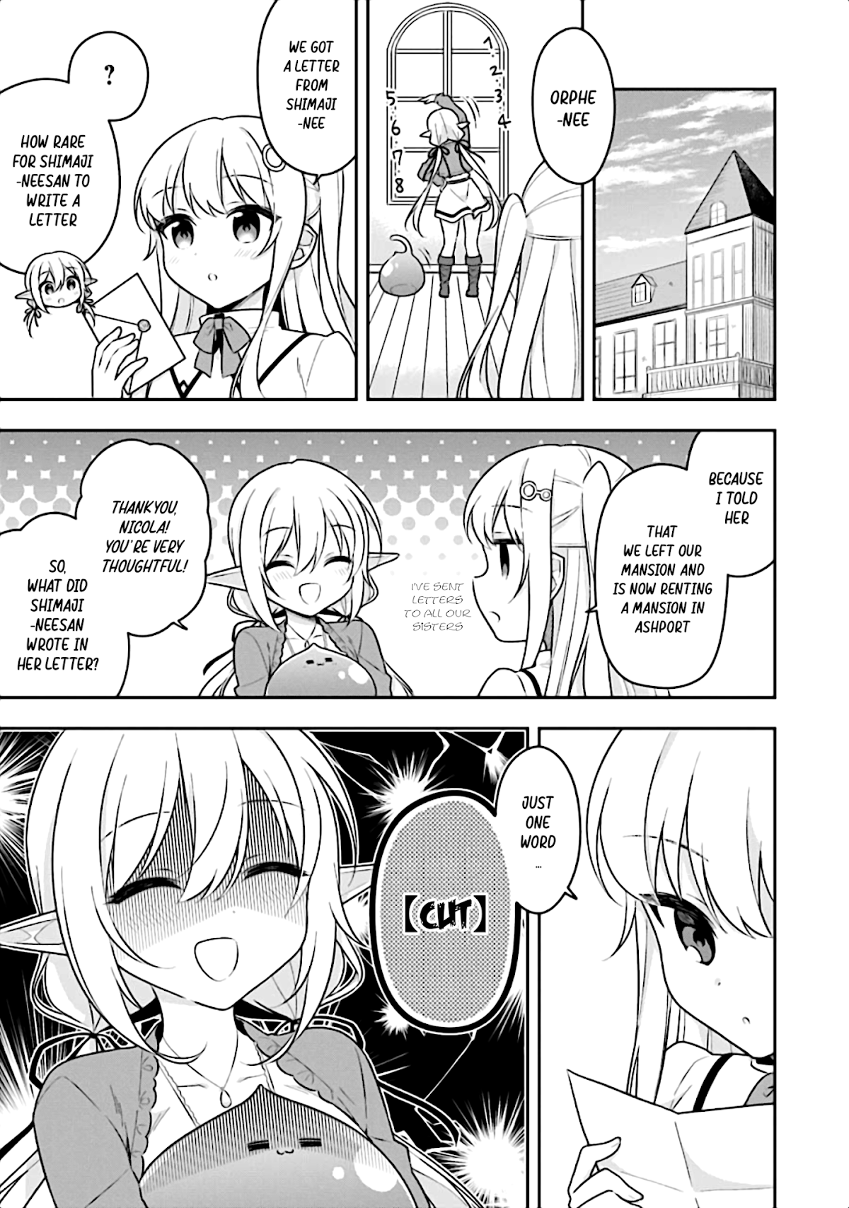 Slime Reincarnation. The Great Sage is Hugged by His Adopted Elf Daughter chapter 14 page 24