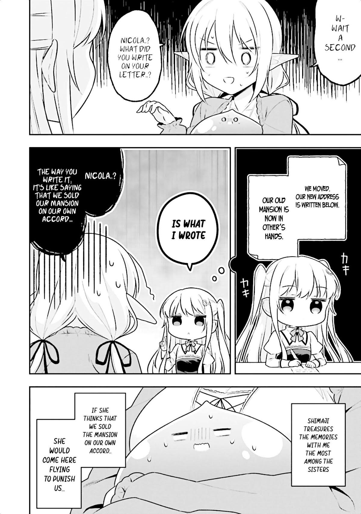 Slime Reincarnation. The Great Sage is Hugged by His Adopted Elf Daughter chapter 14 page 25