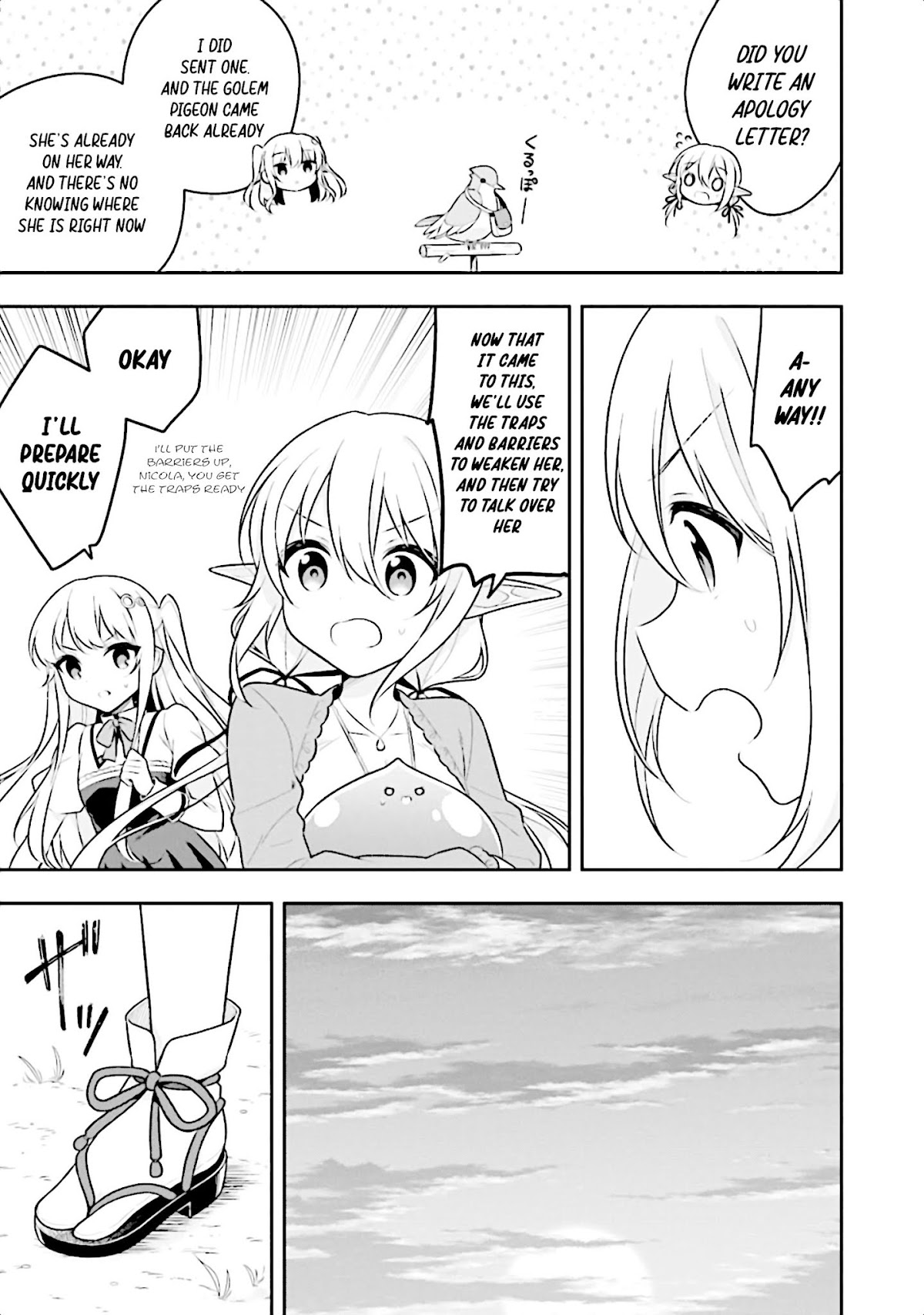 Slime Reincarnation. The Great Sage is Hugged by His Adopted Elf Daughter chapter 14 page 26