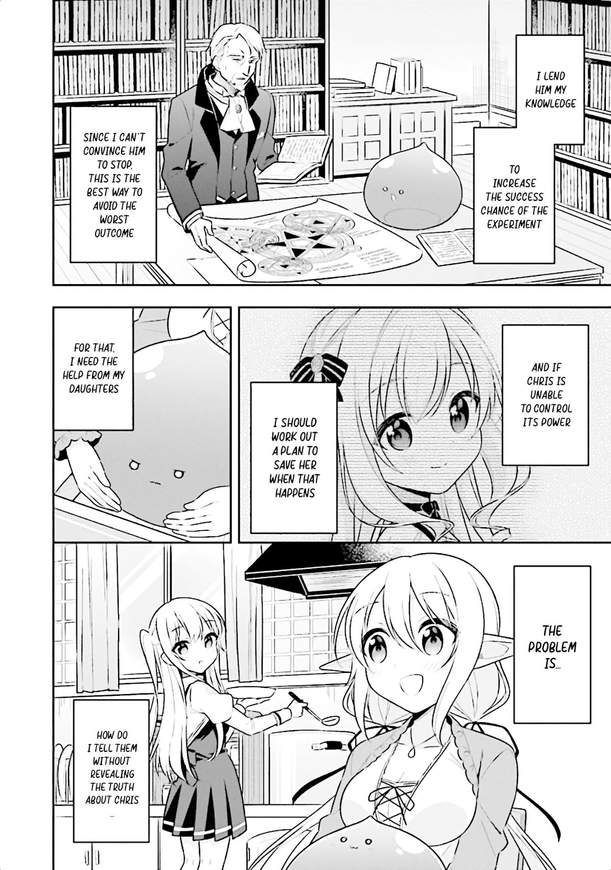 Slime Reincarnation. The Great Sage is Hugged by His Adopted Elf Daughter chapter 14 page 3