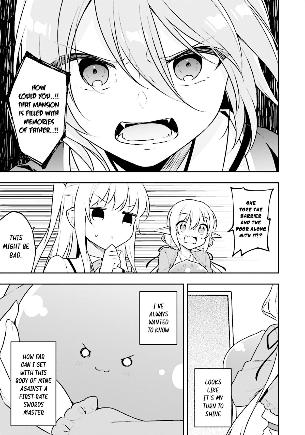 Slime Reincarnation. The Great Sage is Hugged by His Adopted Elf Daughter chapter 14 page 30