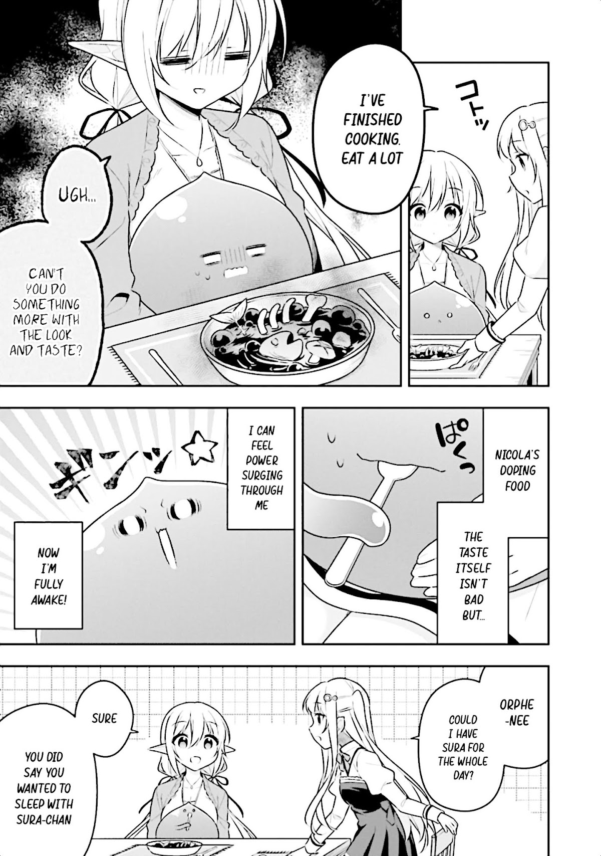 Slime Reincarnation. The Great Sage is Hugged by His Adopted Elf Daughter chapter 14 page 4