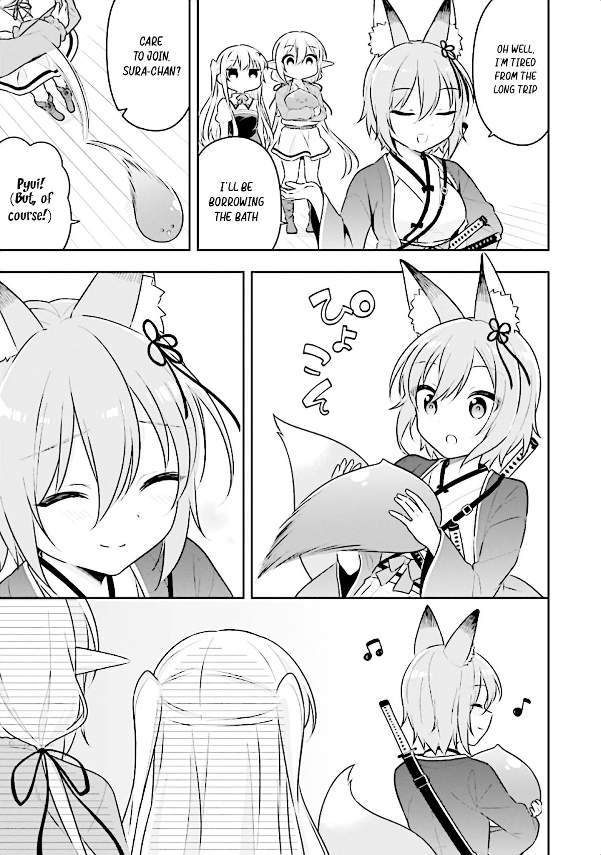 Slime Reincarnation. The Great Sage is Hugged by His Adopted Elf Daughter chapter 15 page 28