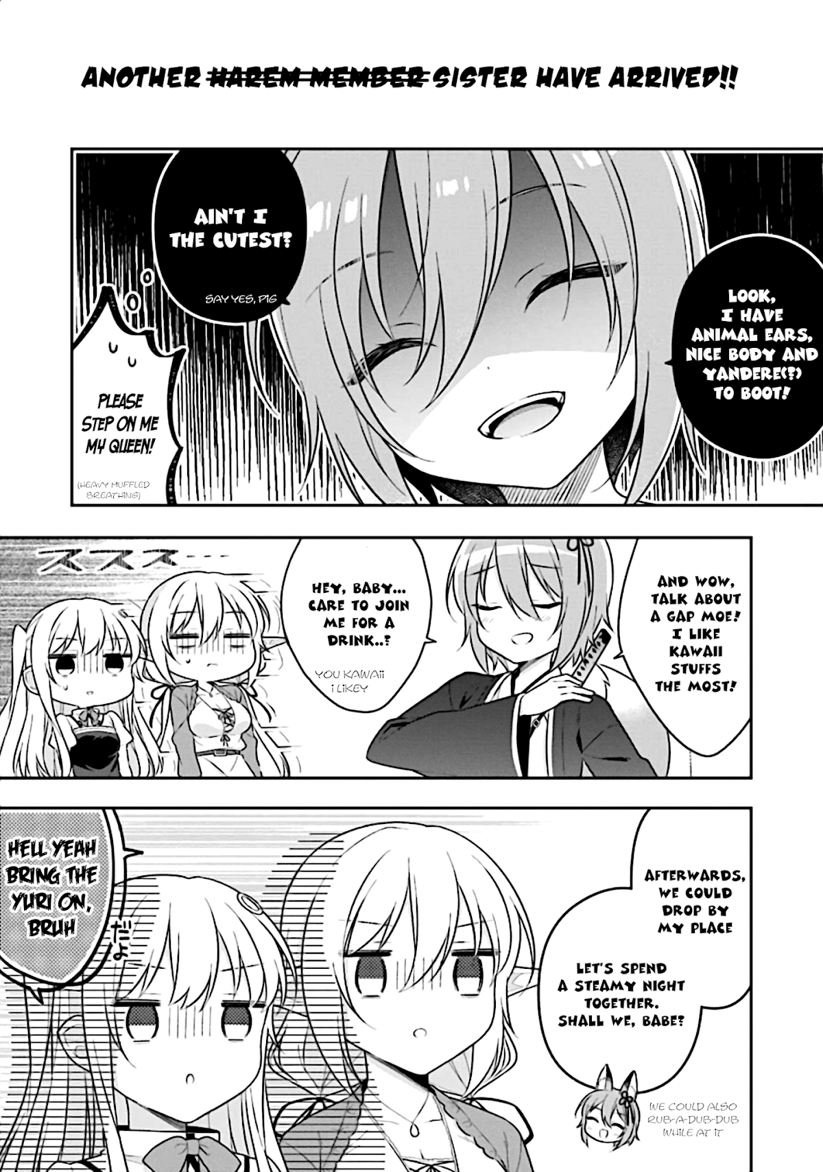 Slime Reincarnation. The Great Sage is Hugged by His Adopted Elf Daughter chapter 15 page 38