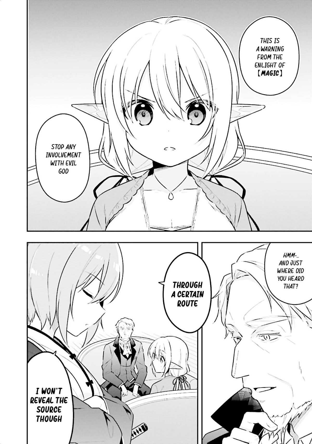 Slime Reincarnation. The Great Sage is Hugged by His Adopted Elf Daughter chapter 16 page 11