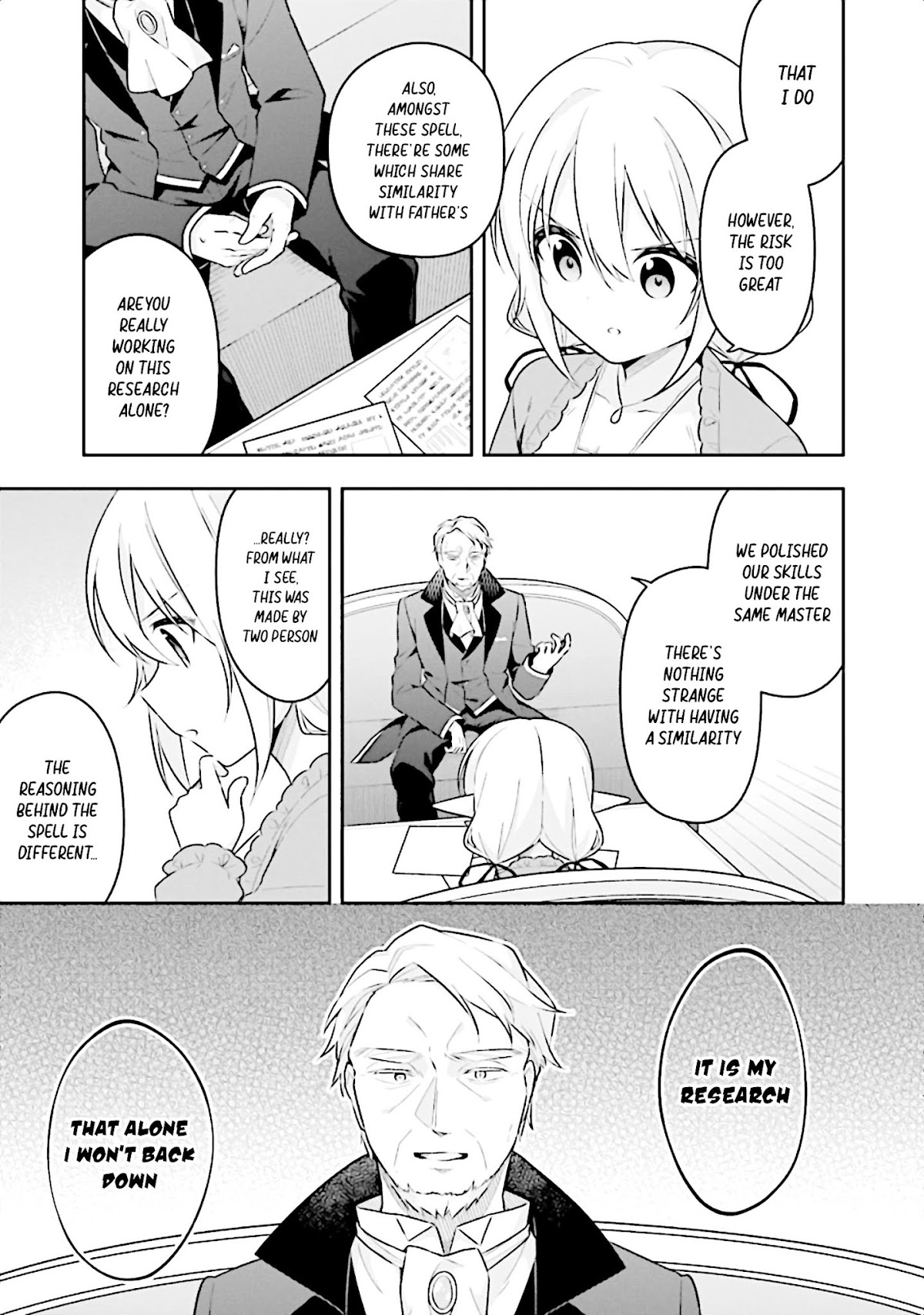 Slime Reincarnation. The Great Sage is Hugged by His Adopted Elf Daughter chapter 16 page 14