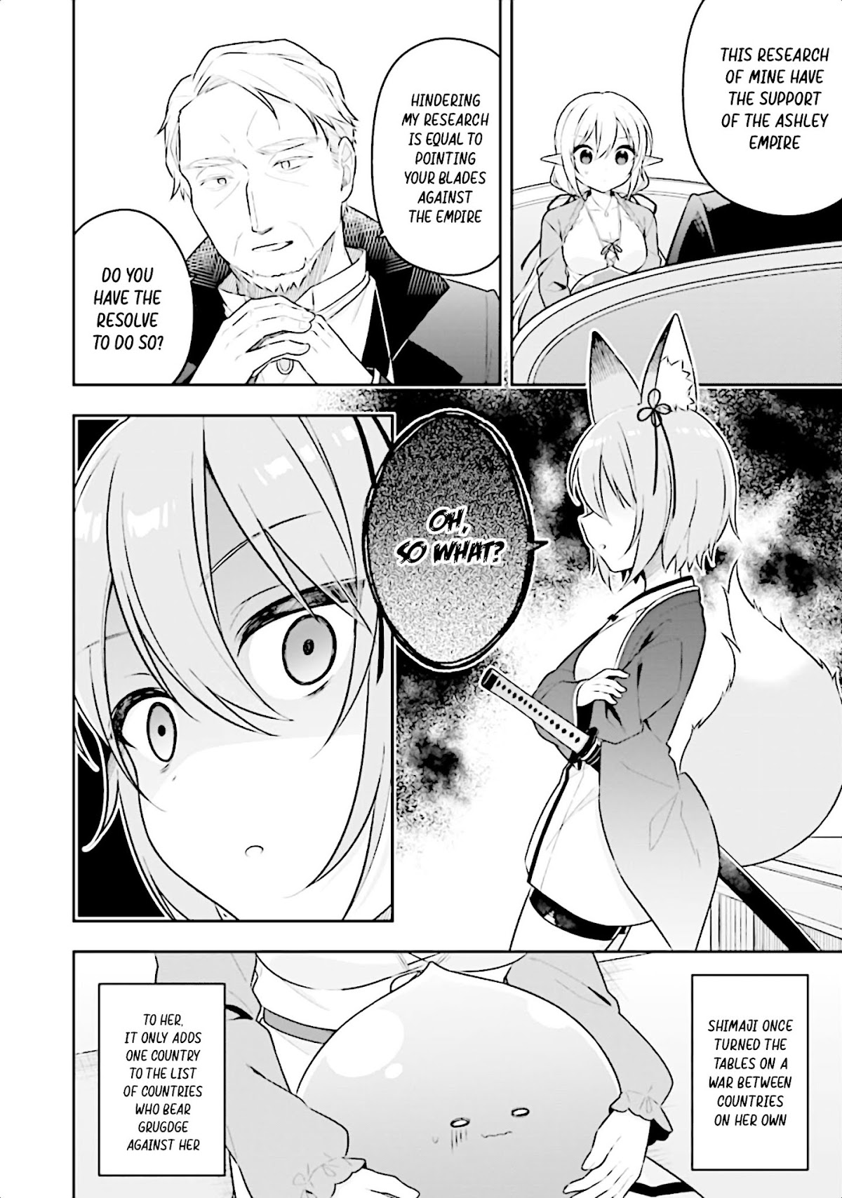 Slime Reincarnation. The Great Sage is Hugged by His Adopted Elf Daughter chapter 16 page 15