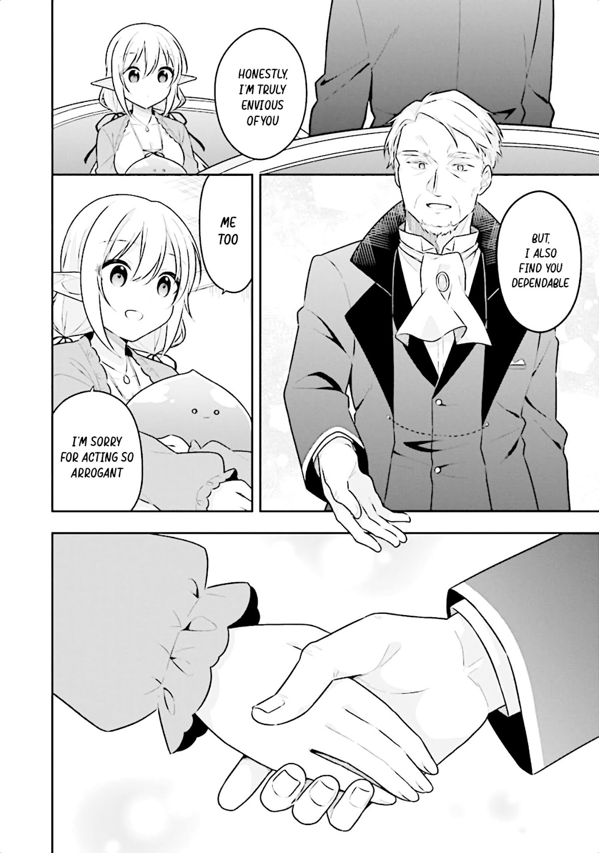 Slime Reincarnation. The Great Sage is Hugged by His Adopted Elf Daughter chapter 16 page 21