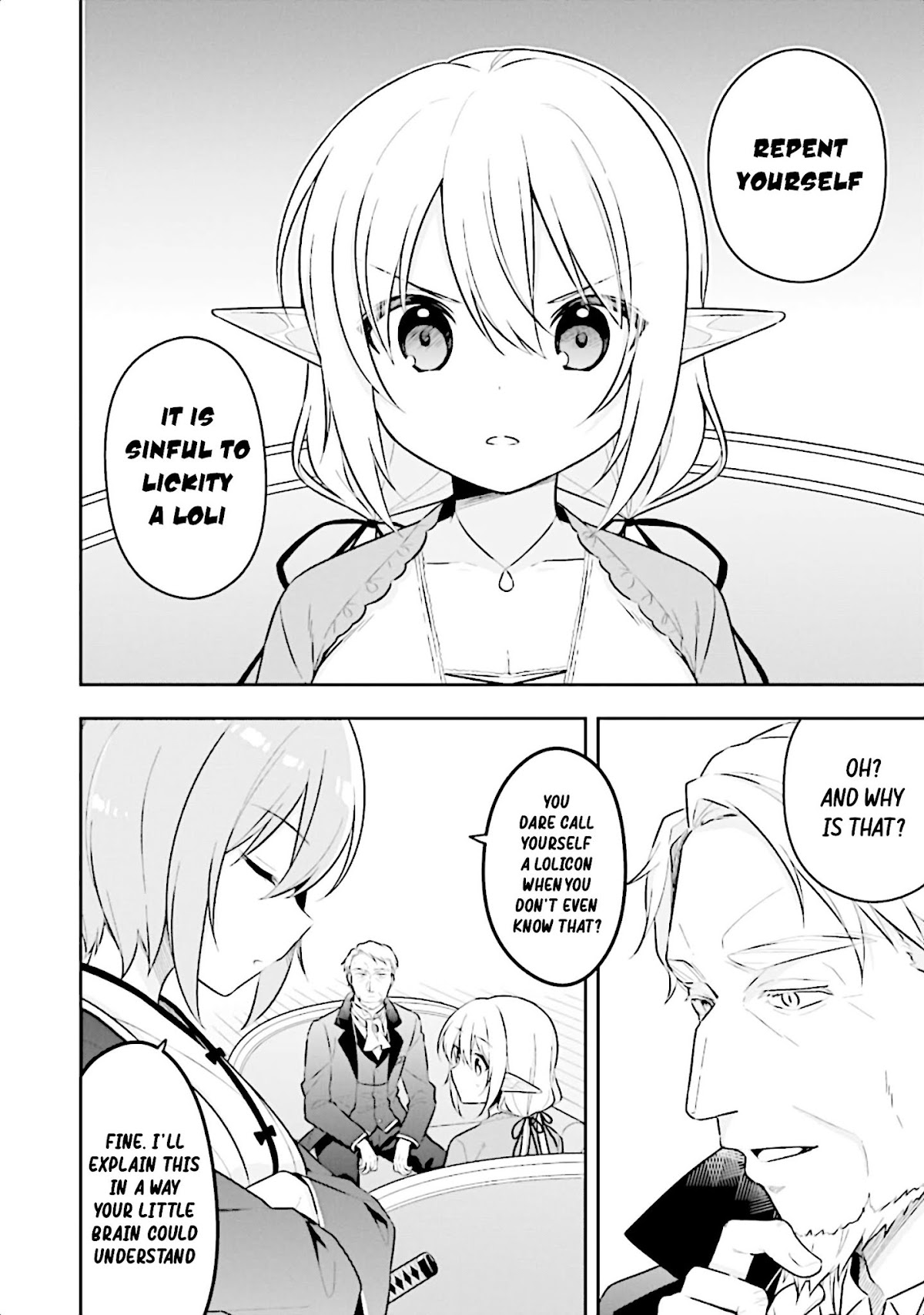 Slime Reincarnation. The Great Sage is Hugged by His Adopted Elf Daughter chapter 16 page 31