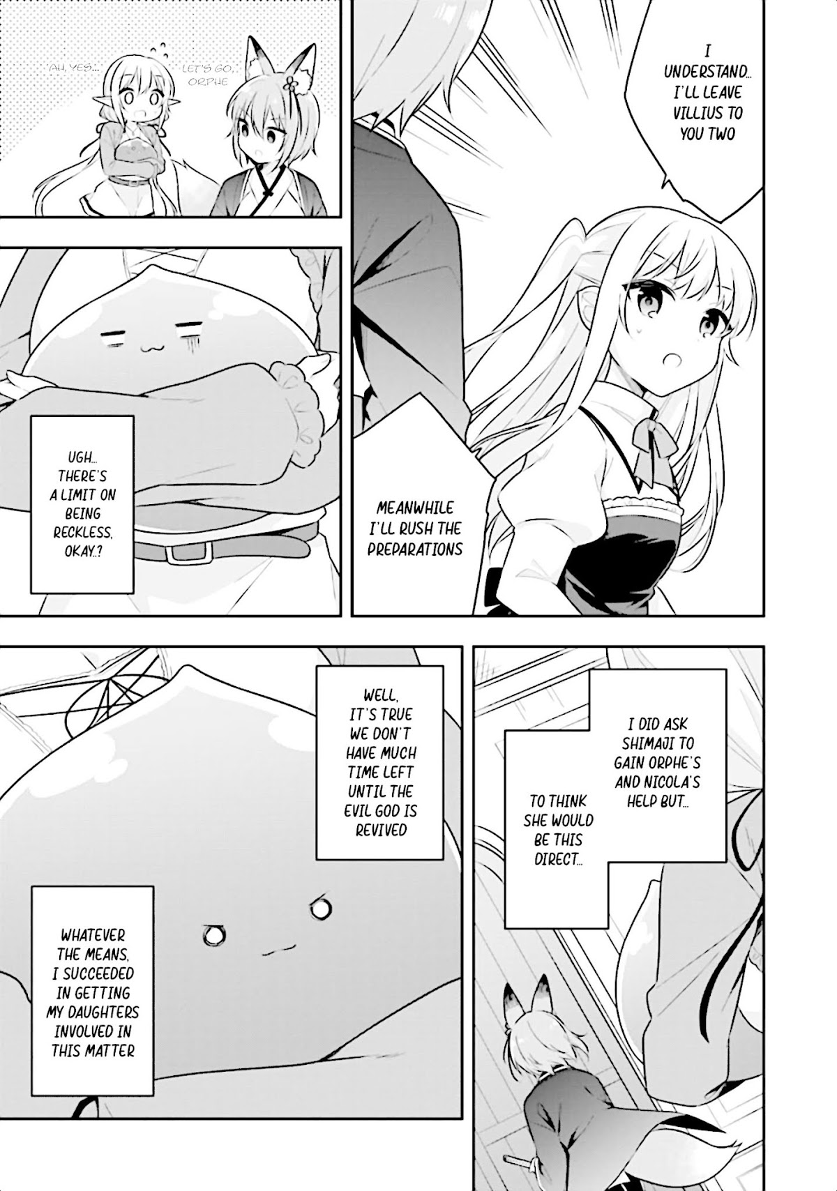 Slime Reincarnation. The Great Sage is Hugged by His Adopted Elf Daughter chapter 16 page 8