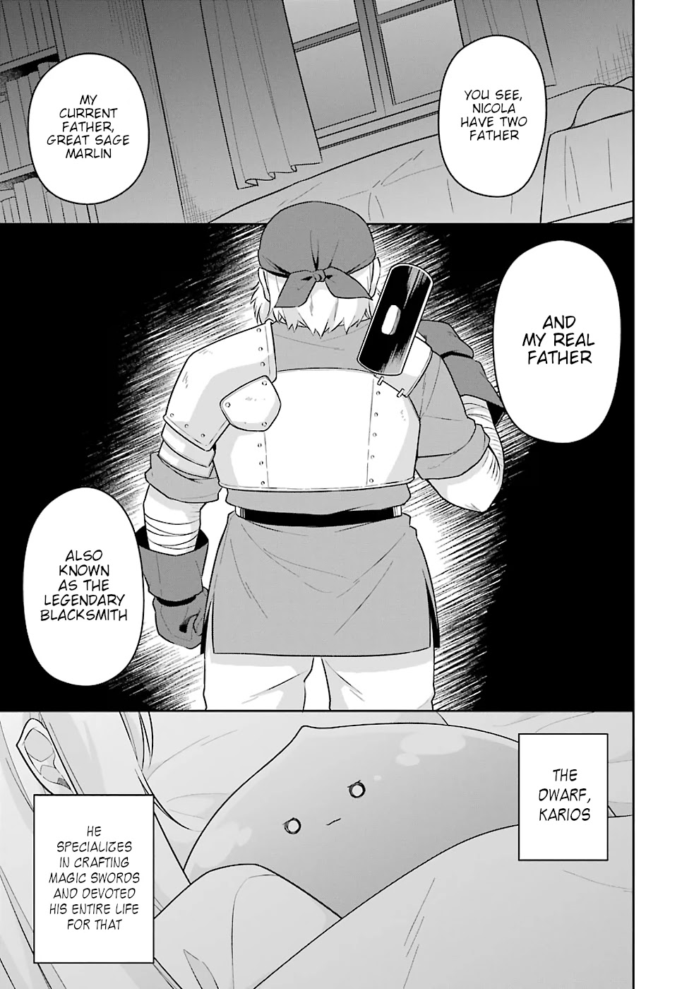 Slime Reincarnation. The Great Sage is Hugged by His Adopted Elf Daughter chapter 17 page 10