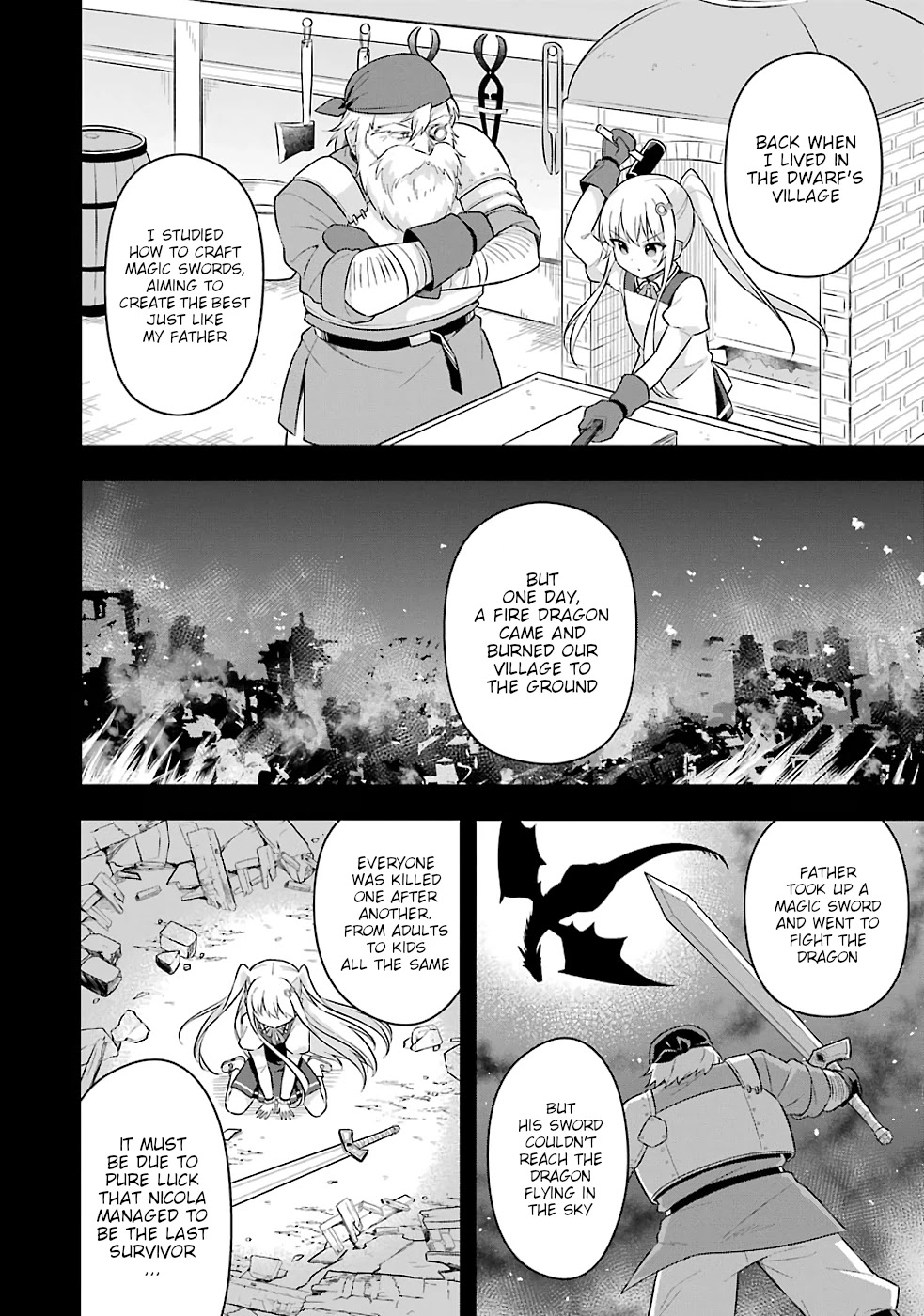 Slime Reincarnation. The Great Sage is Hugged by His Adopted Elf Daughter chapter 17 page 11