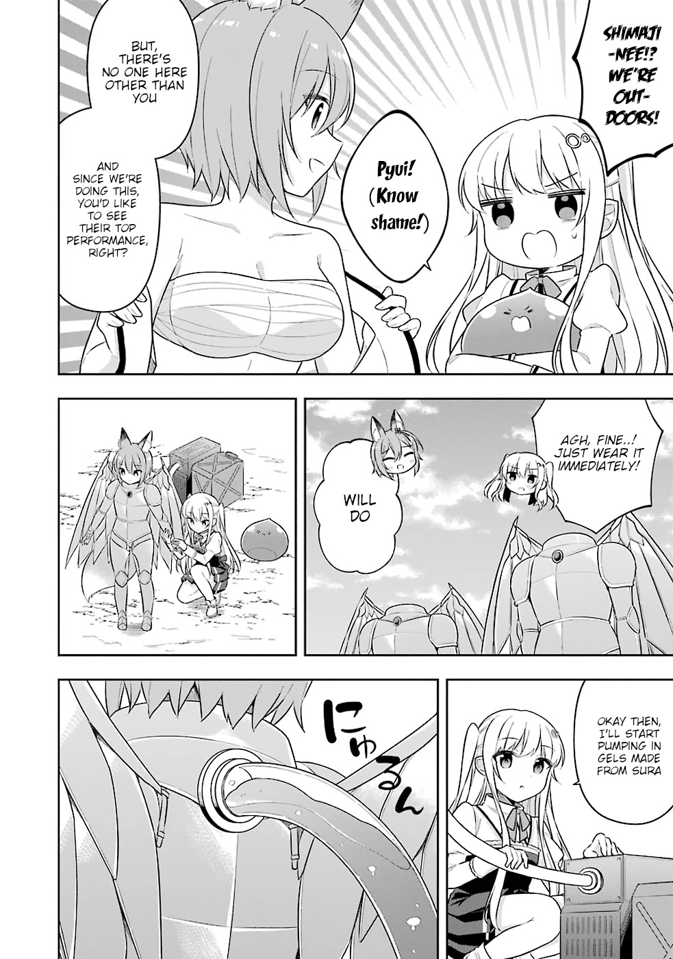 Slime Reincarnation. The Great Sage is Hugged by His Adopted Elf Daughter chapter 17 page 21