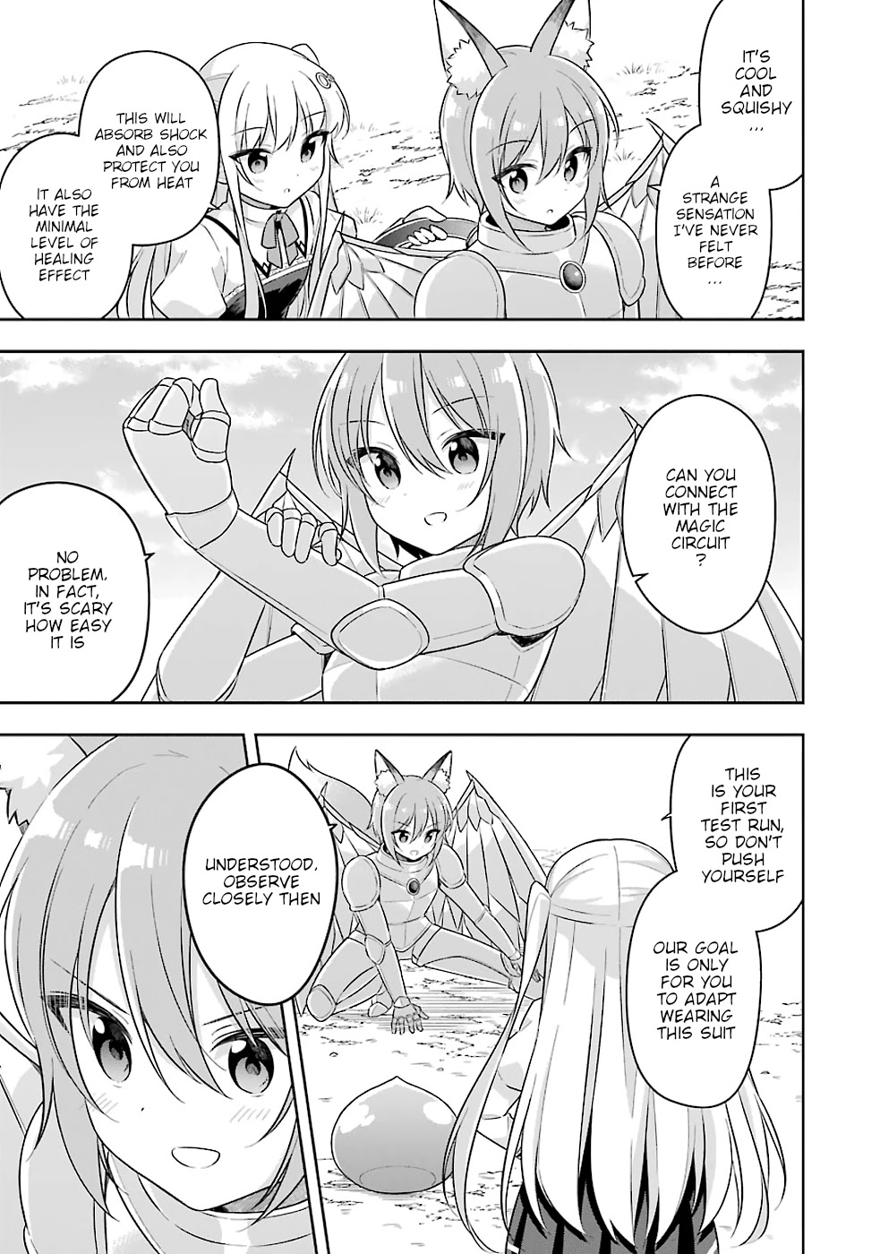 Slime Reincarnation. The Great Sage is Hugged by His Adopted Elf Daughter chapter 17 page 22