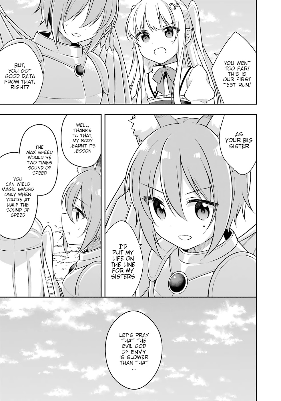 Slime Reincarnation. The Great Sage is Hugged by His Adopted Elf Daughter chapter 17 page 28