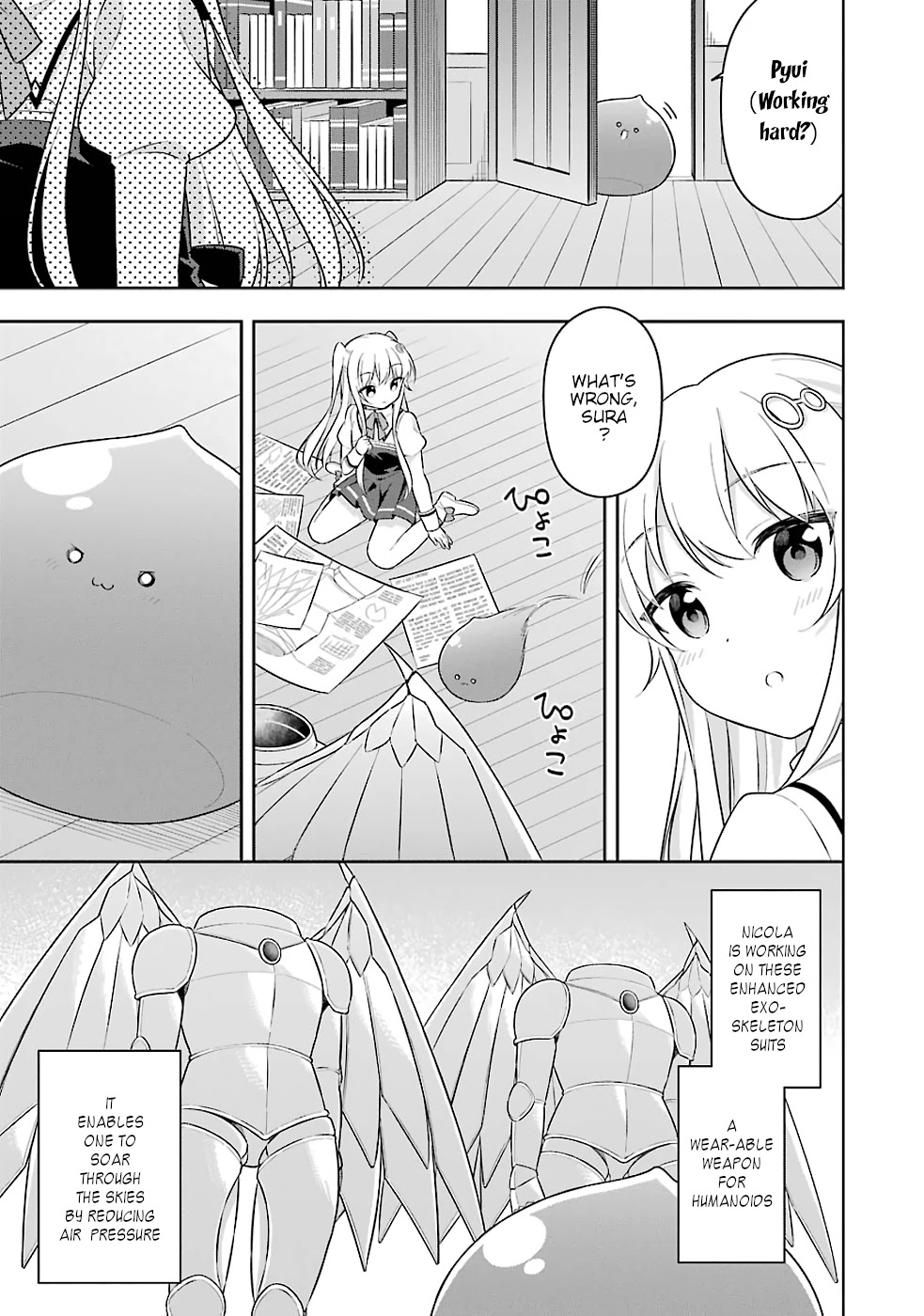 Slime Reincarnation. The Great Sage is Hugged by His Adopted Elf Daughter chapter 17 page 4