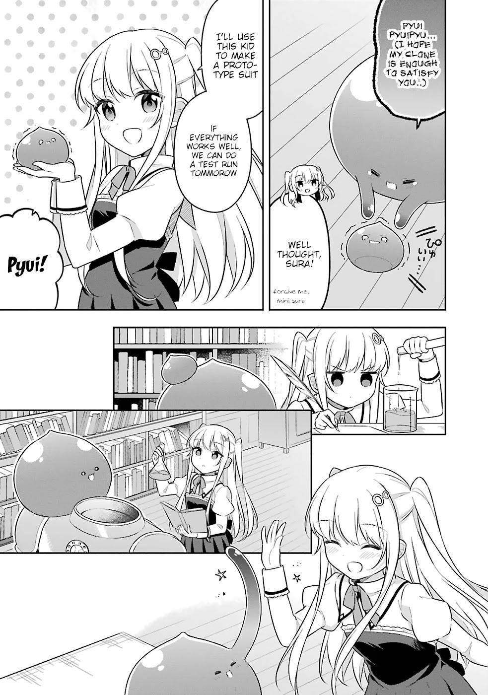 Slime Reincarnation. The Great Sage is Hugged by His Adopted Elf Daughter chapter 17 page 8