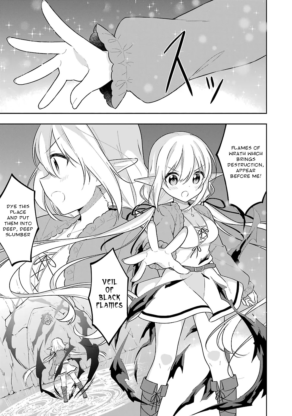 Slime Reincarnation. The Great Sage is Hugged by His Adopted Elf Daughter chapter 18 page 4