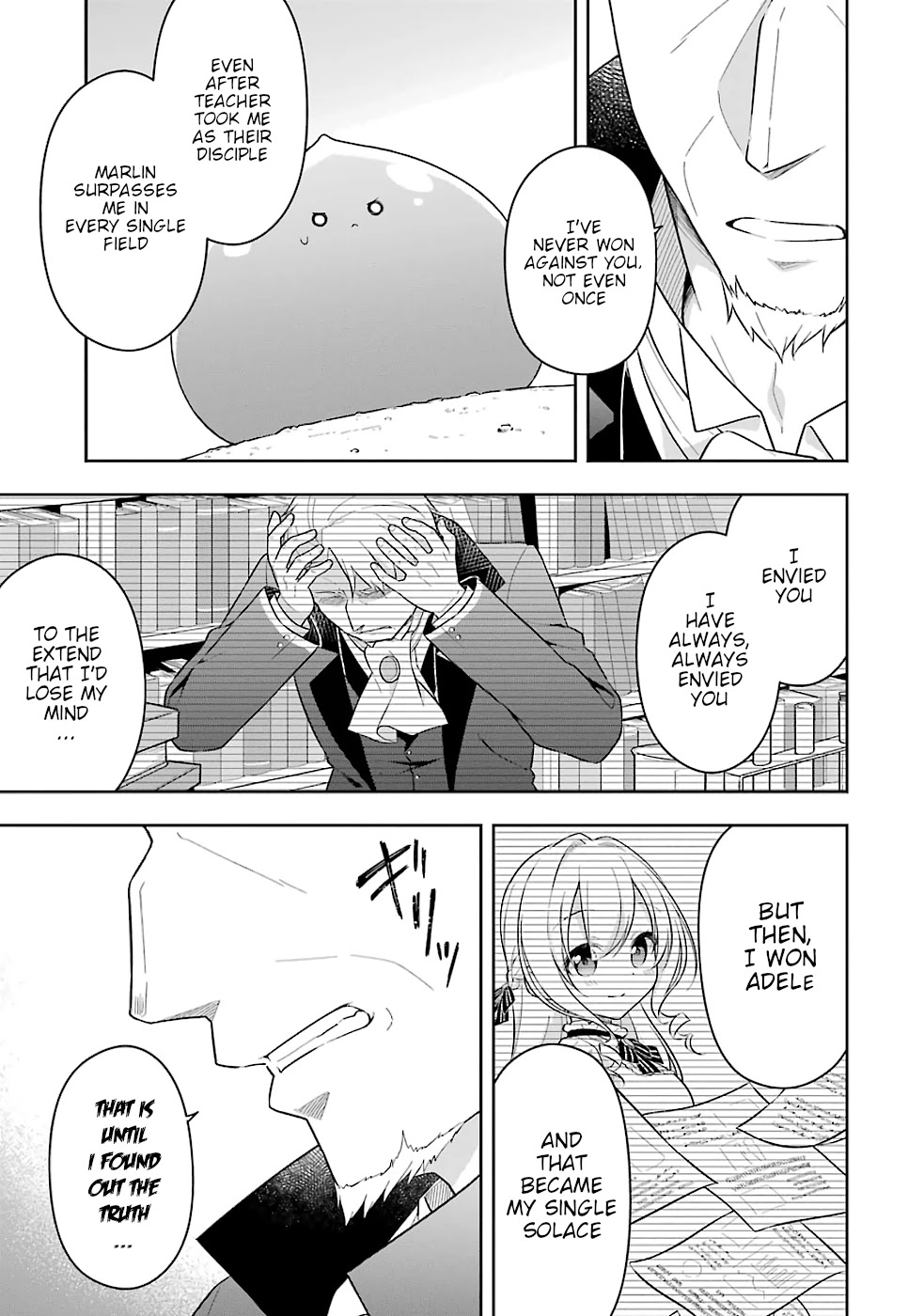 Slime Reincarnation. The Great Sage is Hugged by His Adopted Elf Daughter chapter 18 page 8