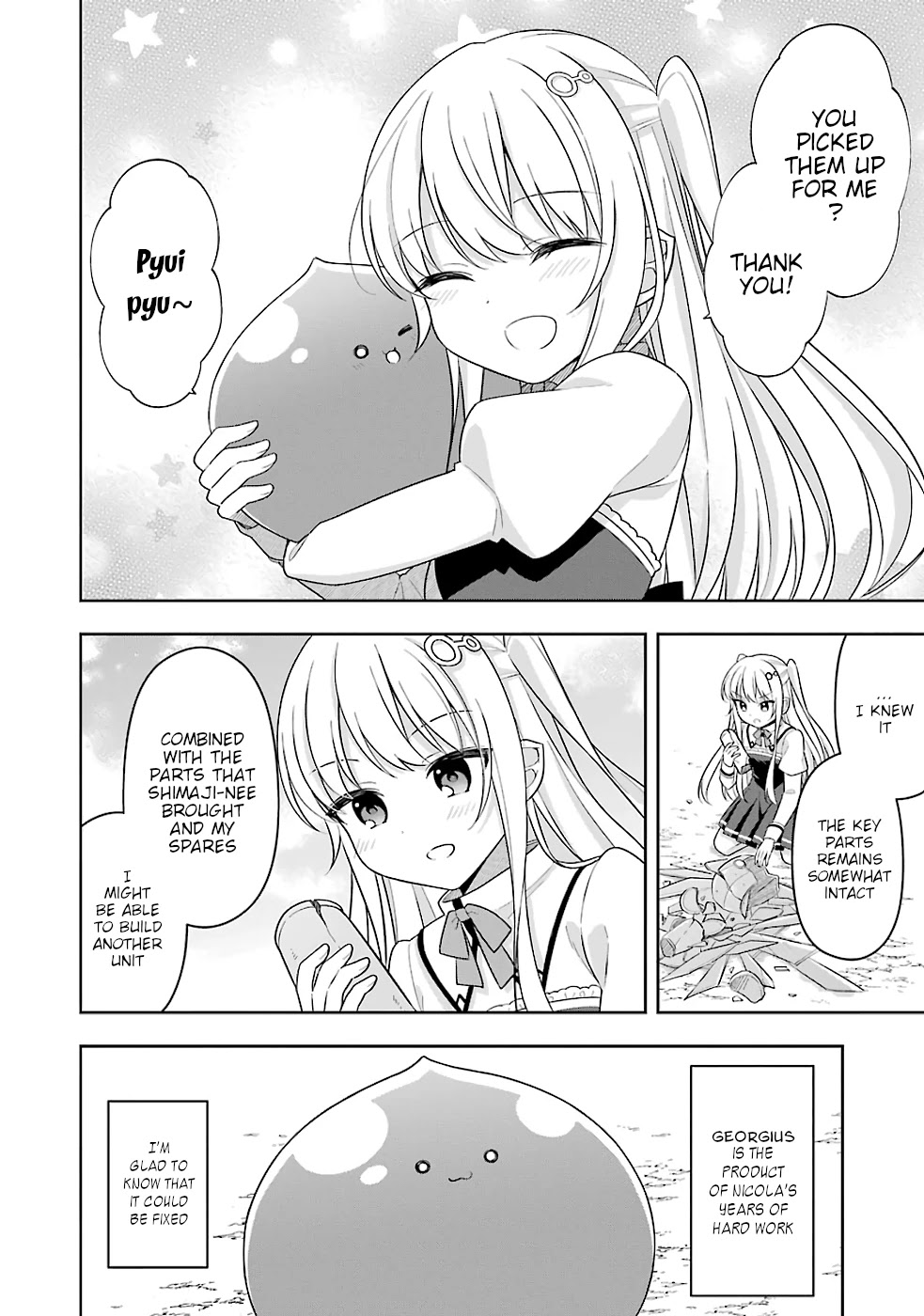 Slime Reincarnation. The Great Sage is Hugged by His Adopted Elf Daughter chapter 19 page 16