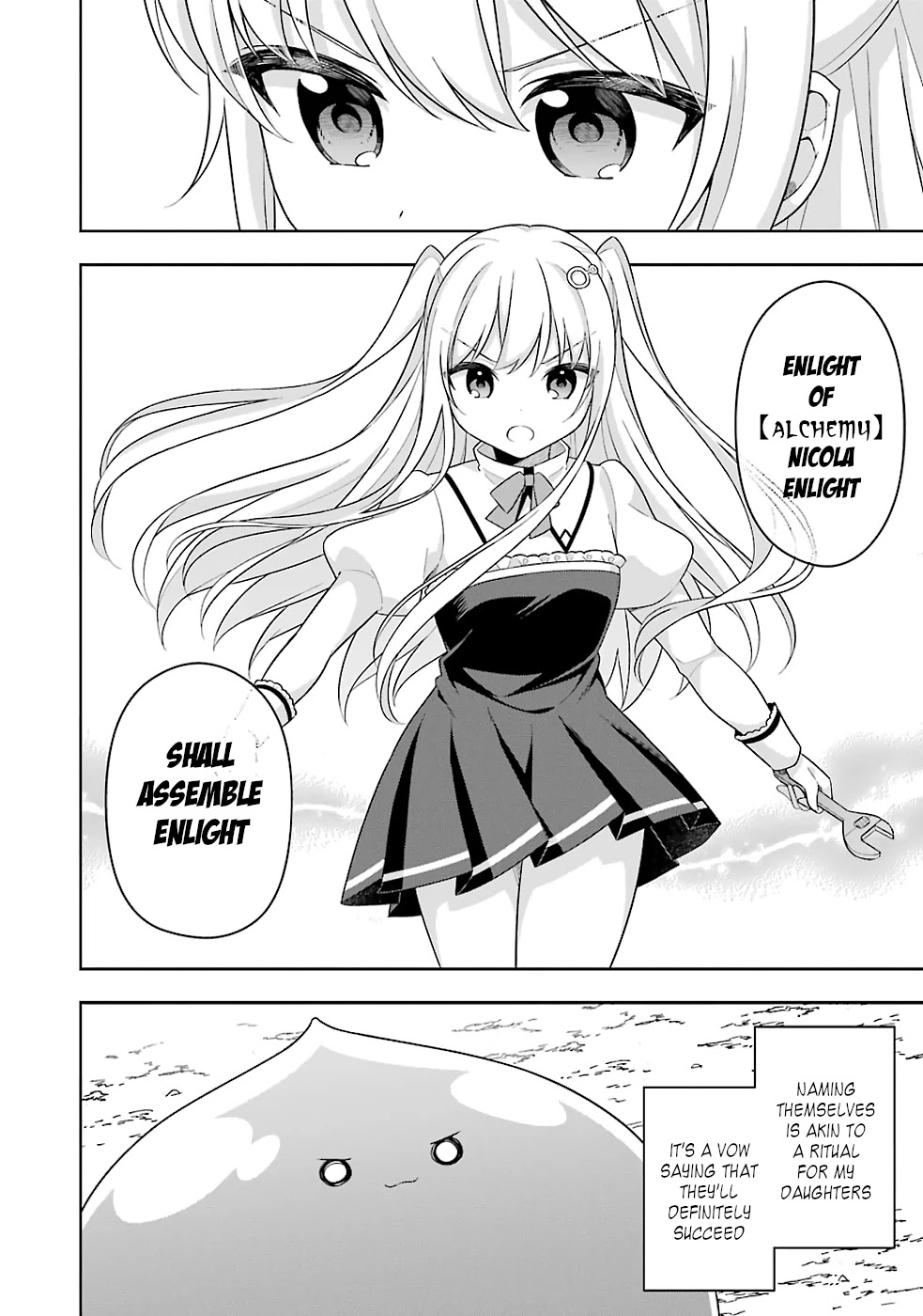 Slime Reincarnation. The Great Sage is Hugged by His Adopted Elf Daughter chapter 19 page 25