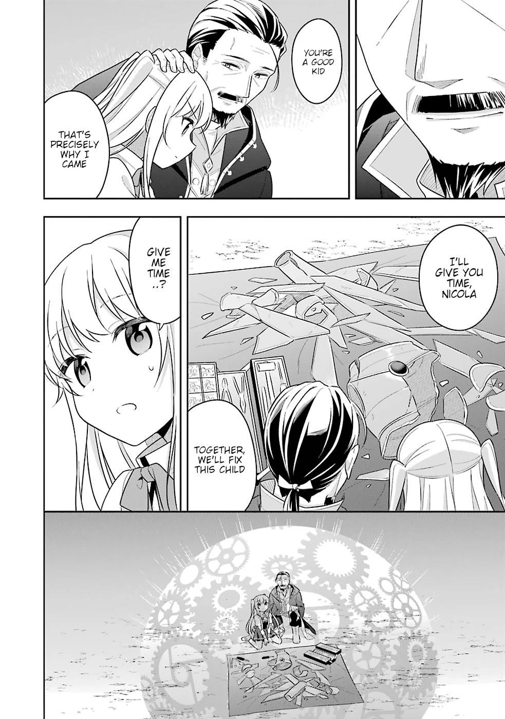 Slime Reincarnation. The Great Sage is Hugged by His Adopted Elf Daughter chapter 19 page 33