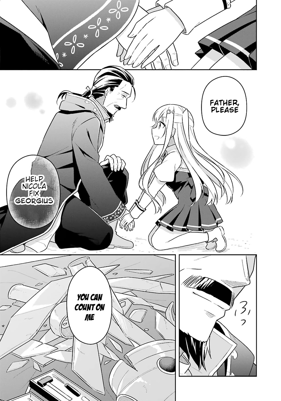 Slime Reincarnation. The Great Sage is Hugged by His Adopted Elf Daughter chapter 19 page 36