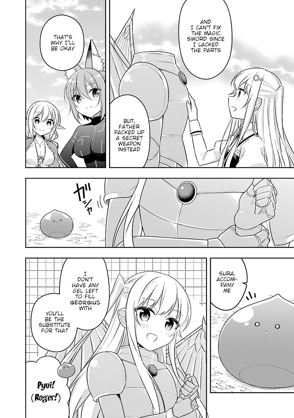 Slime Reincarnation. The Great Sage is Hugged by His Adopted Elf Daughter chapter 20 page 15