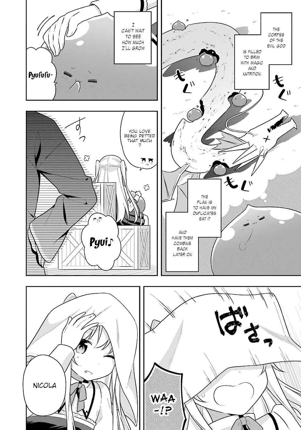 Slime Reincarnation. The Great Sage is Hugged by His Adopted Elf Daughter chapter 20 page 35