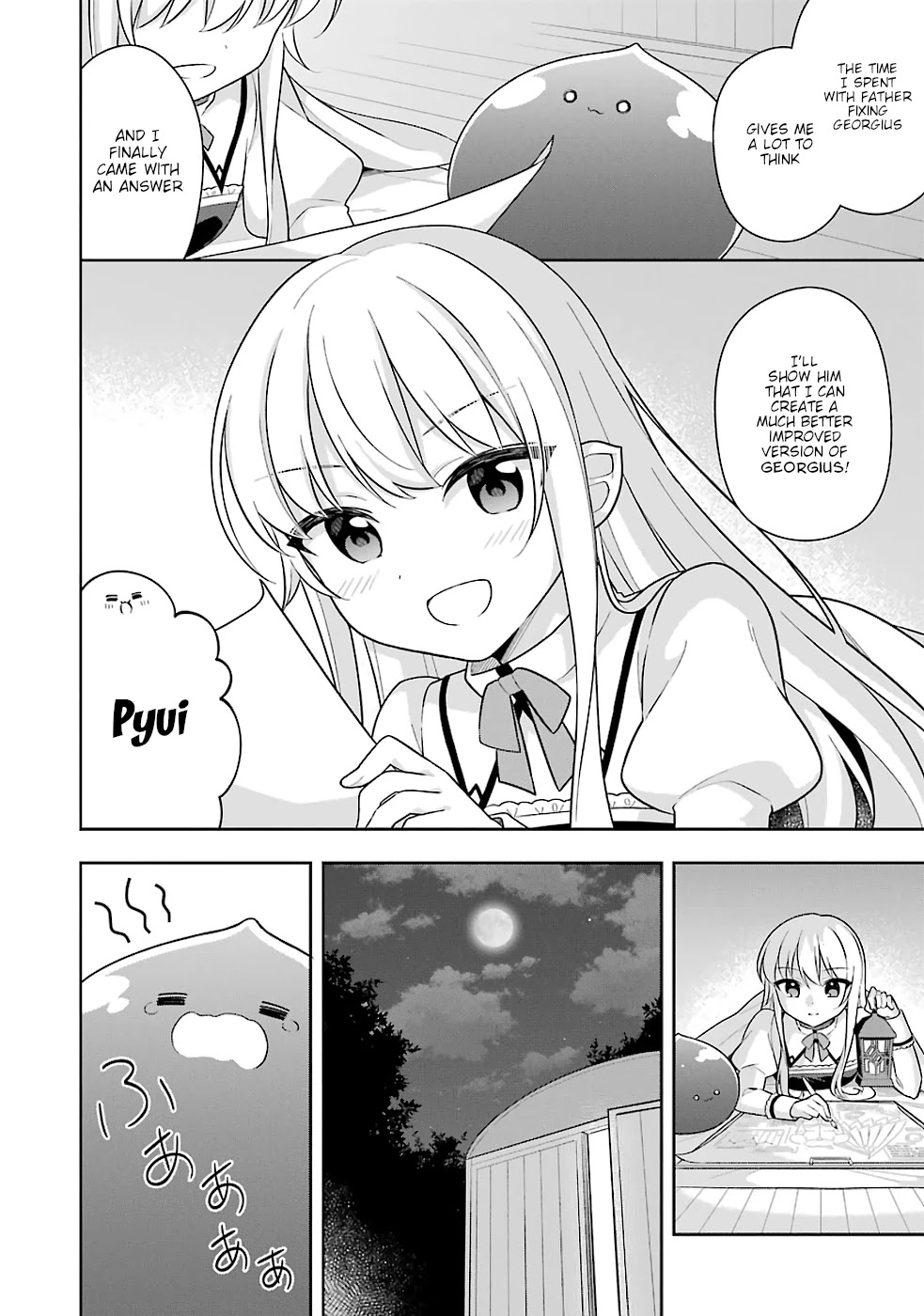 Slime Reincarnation. The Great Sage is Hugged by His Adopted Elf Daughter chapter 21 page 17