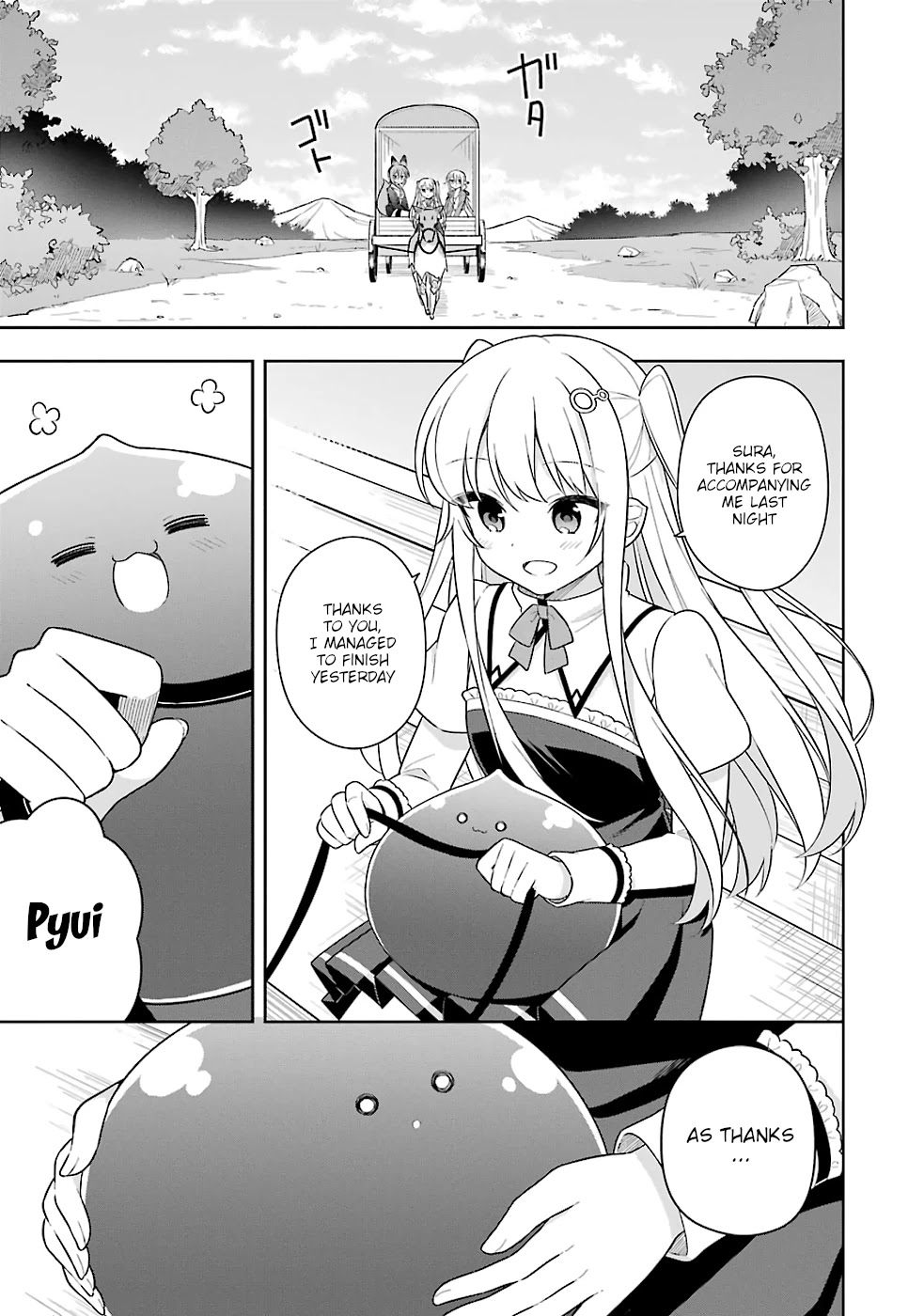 Slime Reincarnation. The Great Sage is Hugged by His Adopted Elf Daughter chapter 21 page 22