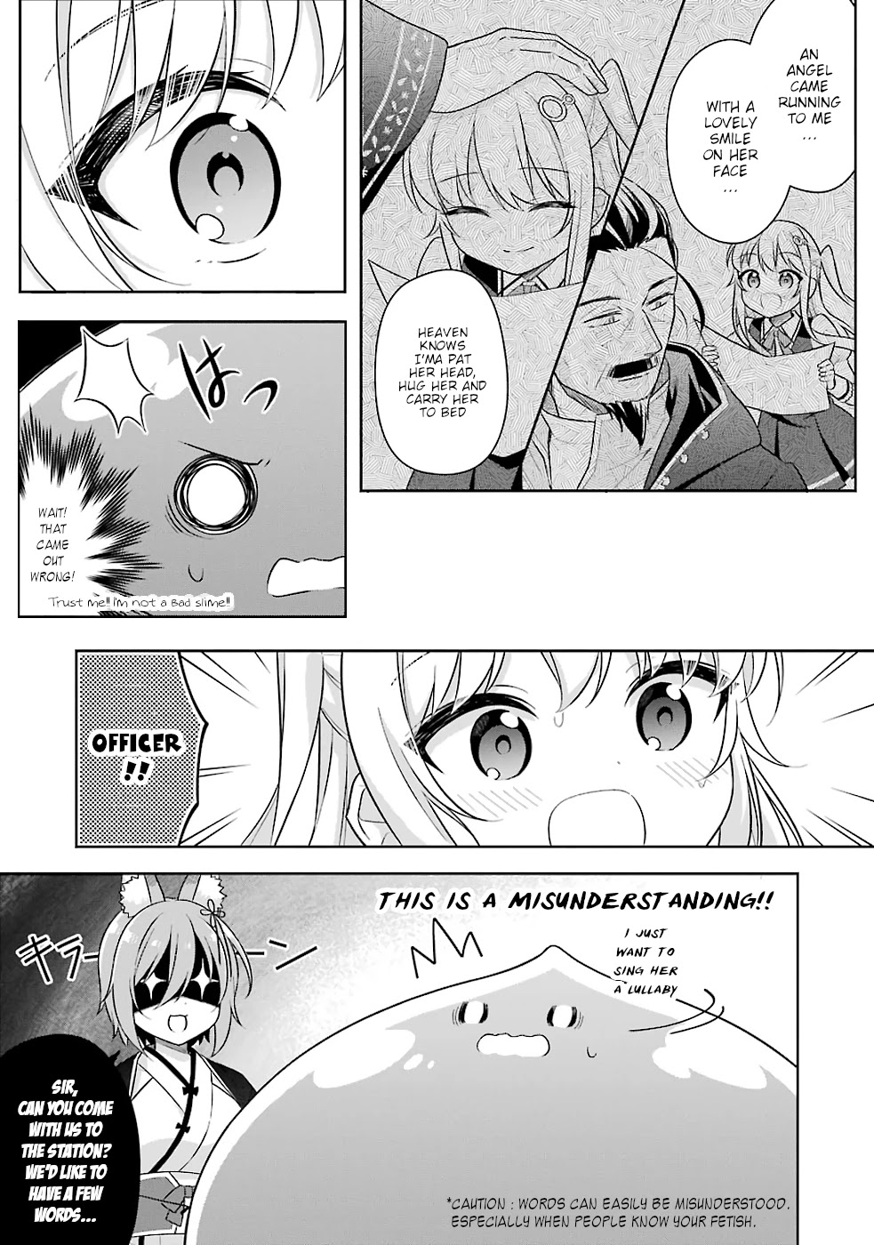 Slime Reincarnation. The Great Sage is Hugged by His Adopted Elf Daughter chapter 21 page 25