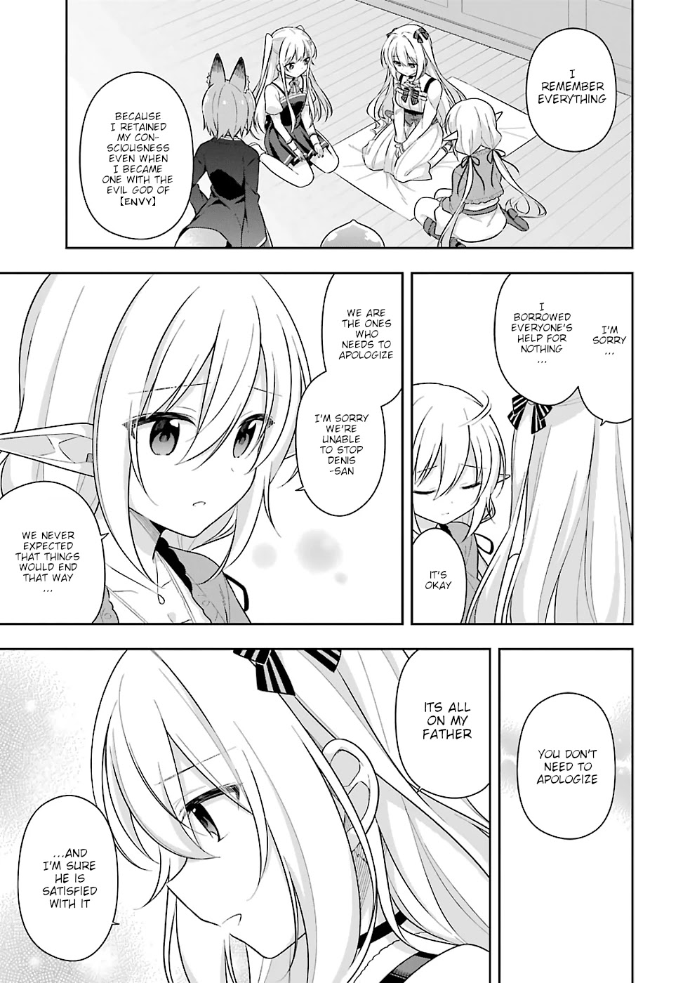 Slime Reincarnation. The Great Sage is Hugged by His Adopted Elf Daughter chapter 21 page 4